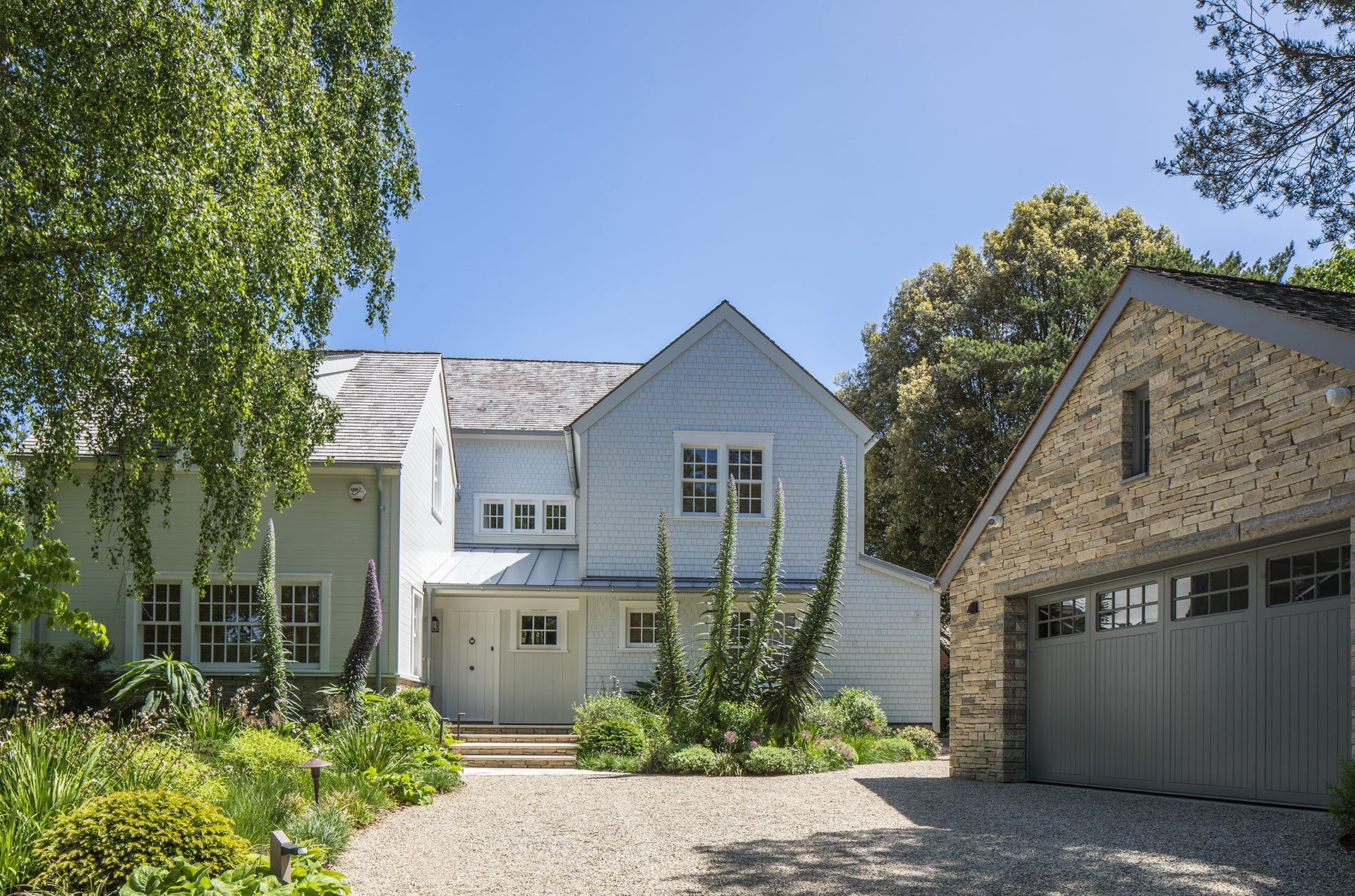 New England Style Beach House by Western Design Architects - Architizer
