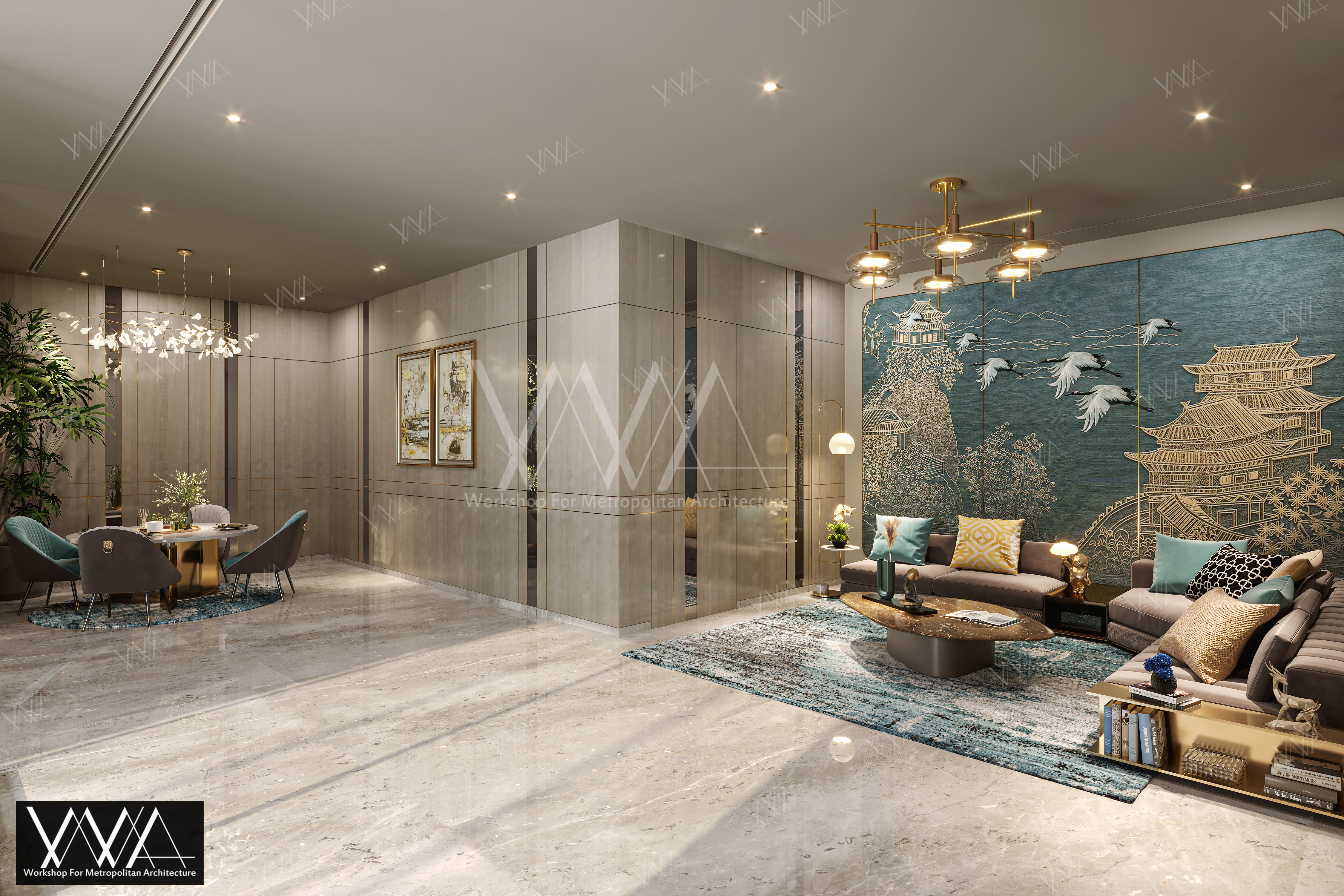 Creating a Grand First Impression: Tips for an Opulent Living Room ...