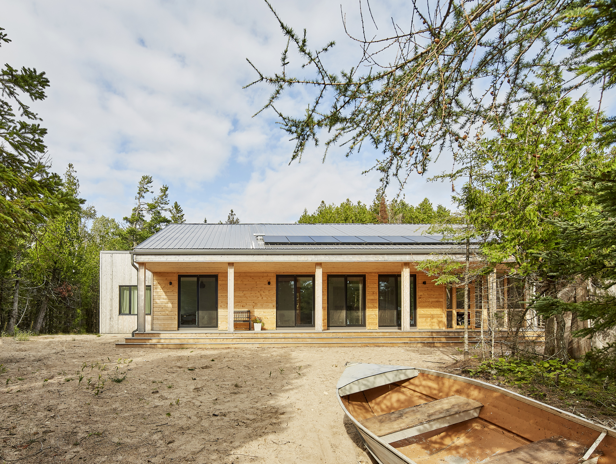 Manitoulin Island Off-Grid House by Solares Architecture - Architizer - Off Grid Coastal Apartment Building Inspiration