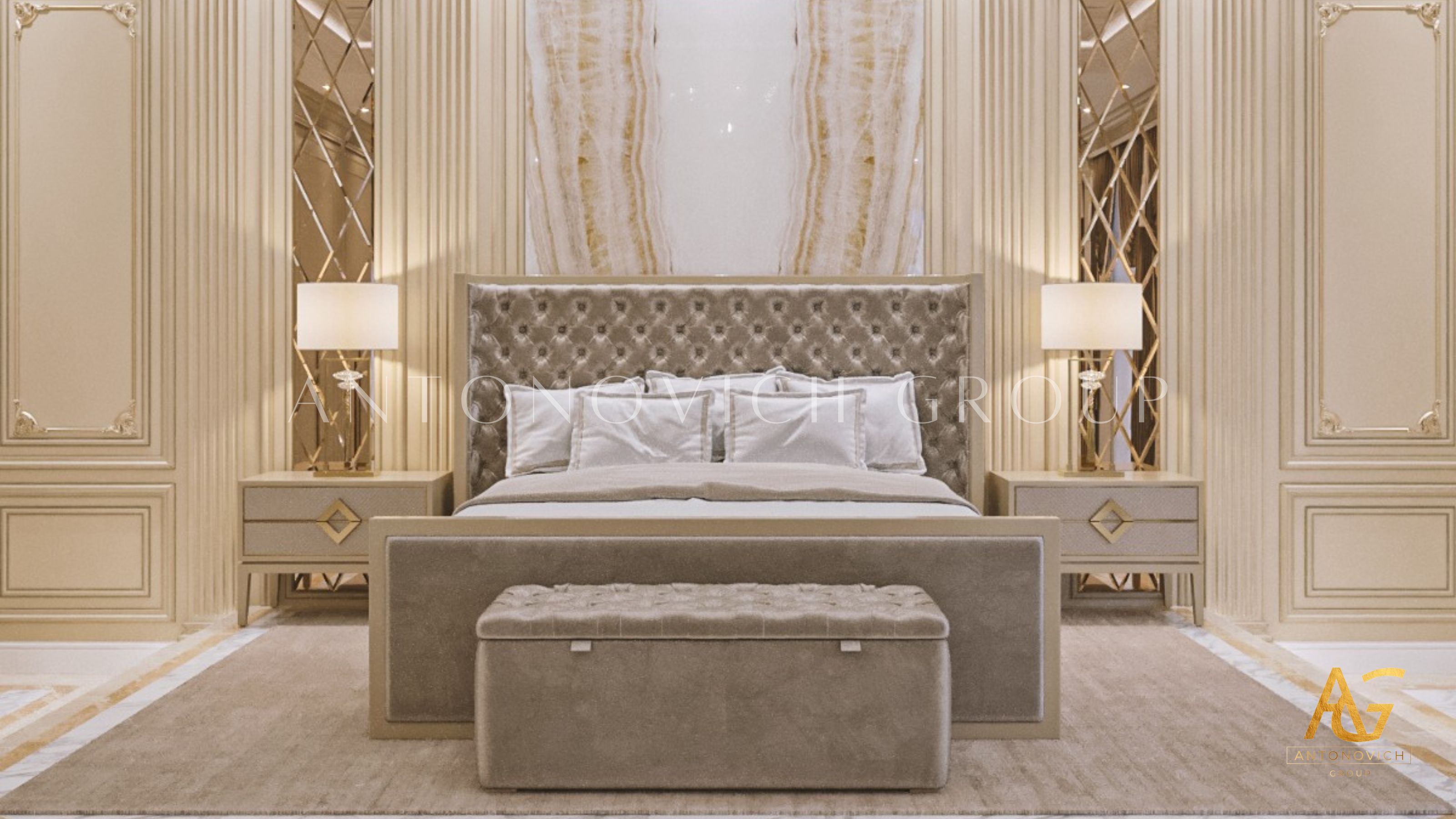 Luxurious Bedroom Interior Design and Furniture Solutions by LUXURY ...