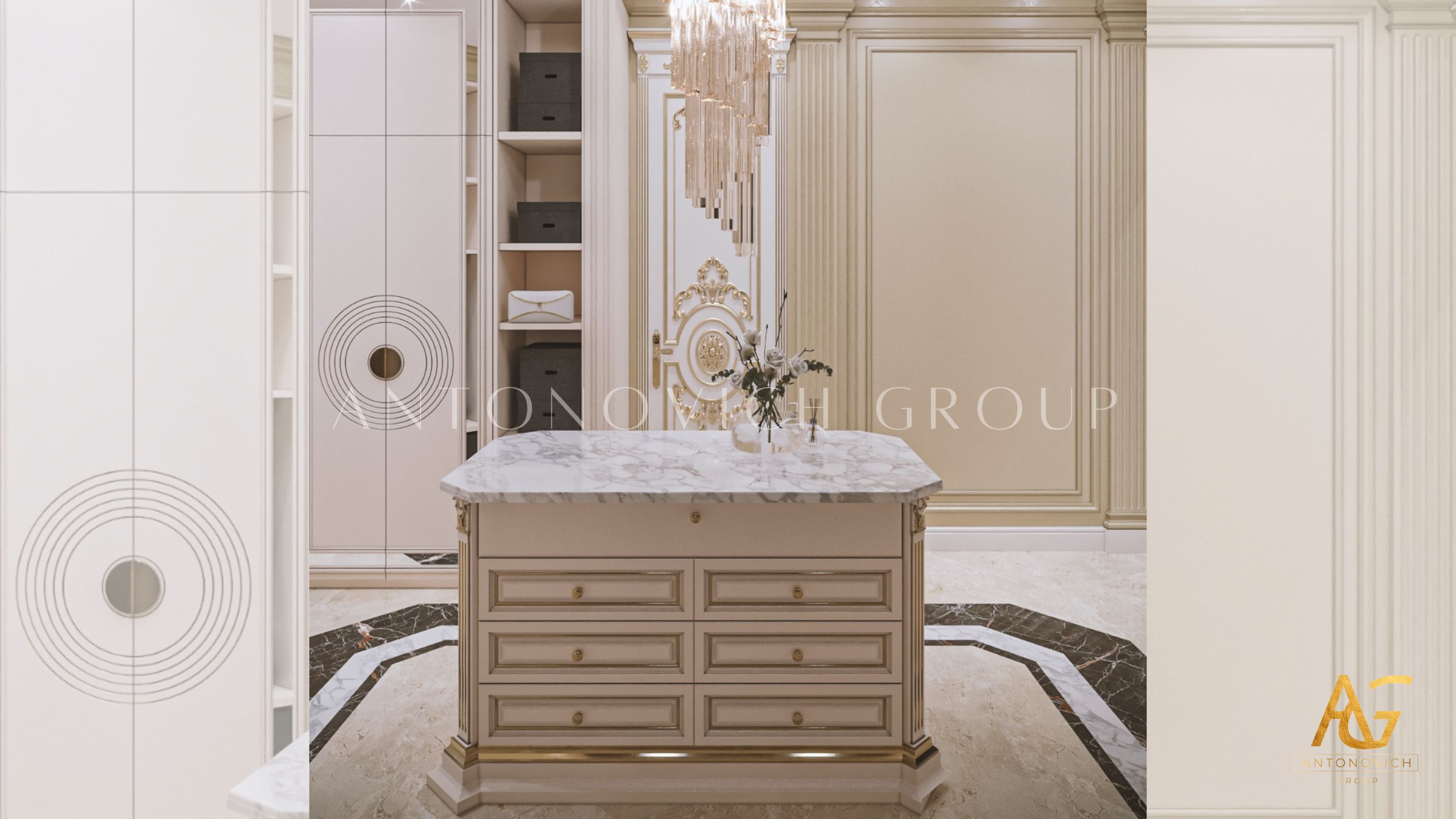 Master Dressing Rooms as Statements of Style by LUXURY ANTONOVICH ...