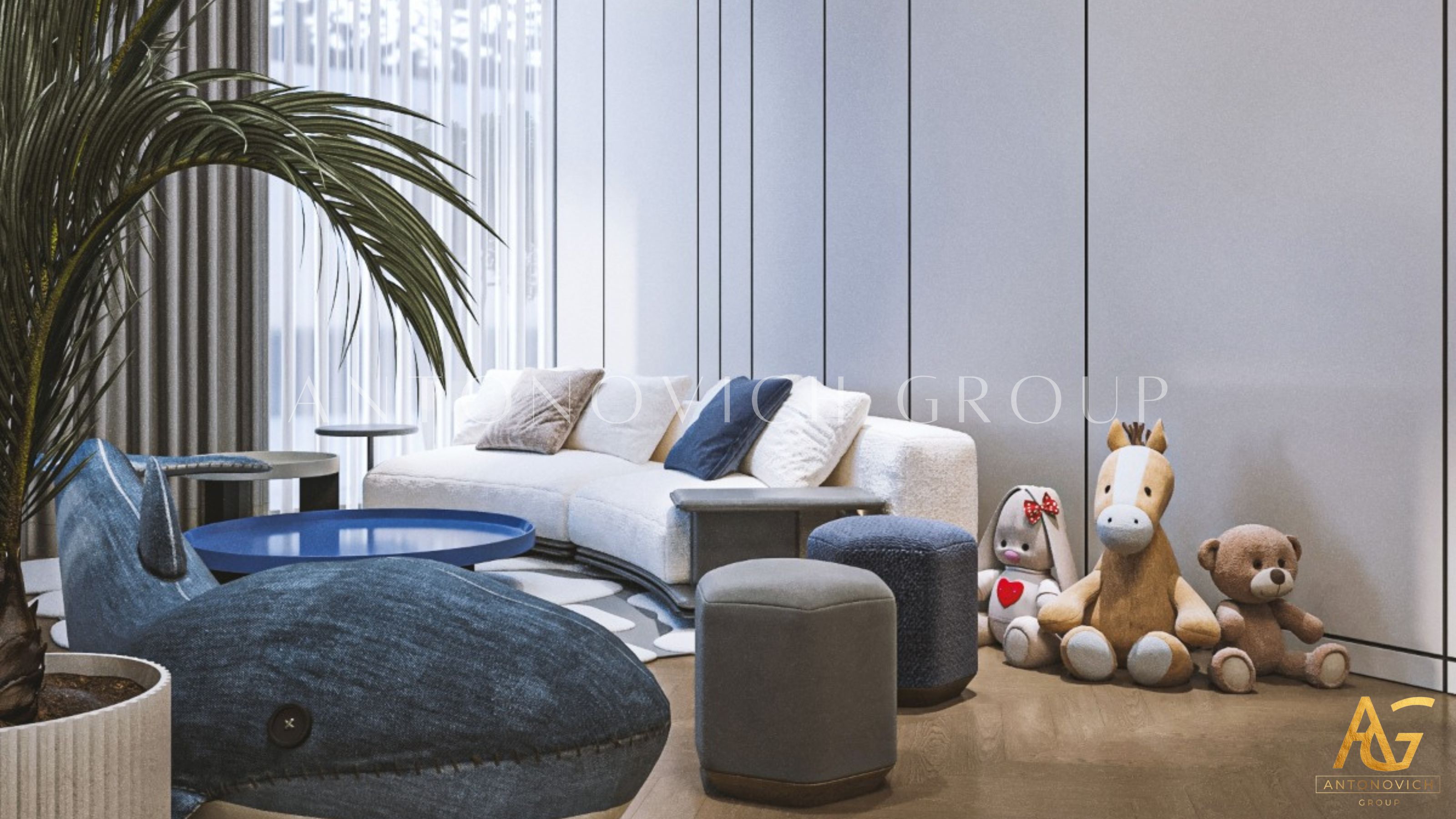 Kids Bedroom Interior Design Innovation by LUXURY ANTONOVICH DESIGN ...