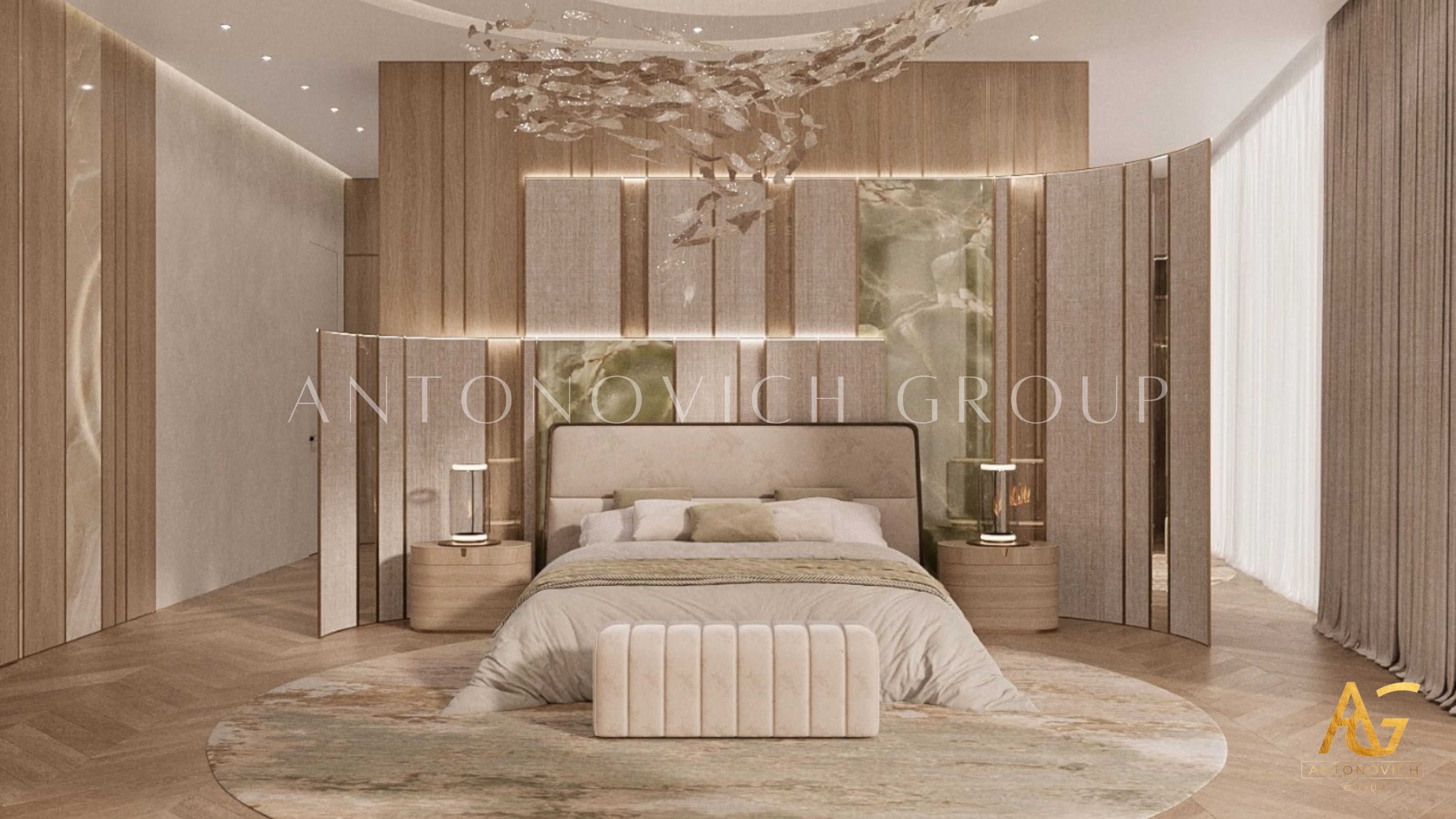 Spacious Layout for Bedroom Interior Ultimate Comfort by LUXURY ...