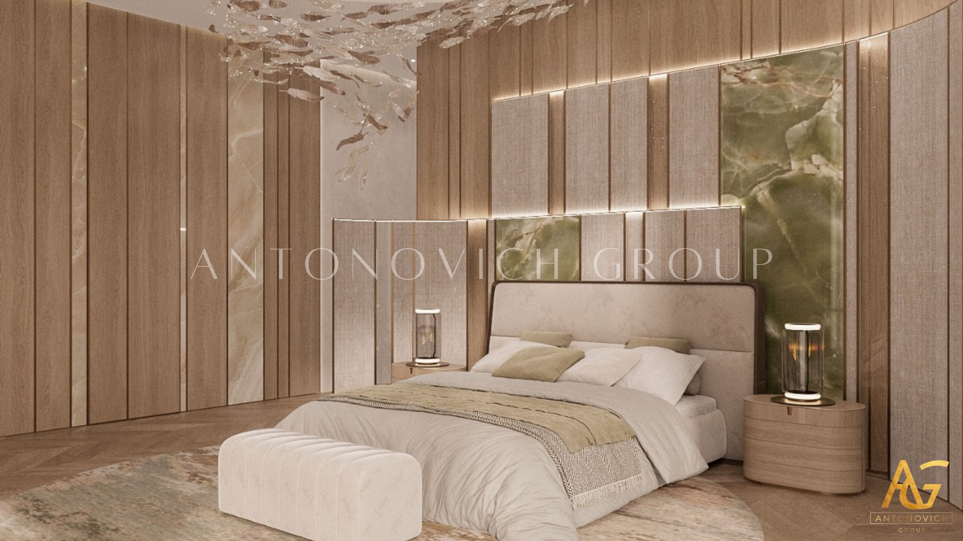 Spacious Layout for Bedroom Interior Ultimate Comfort by LUXURY ...