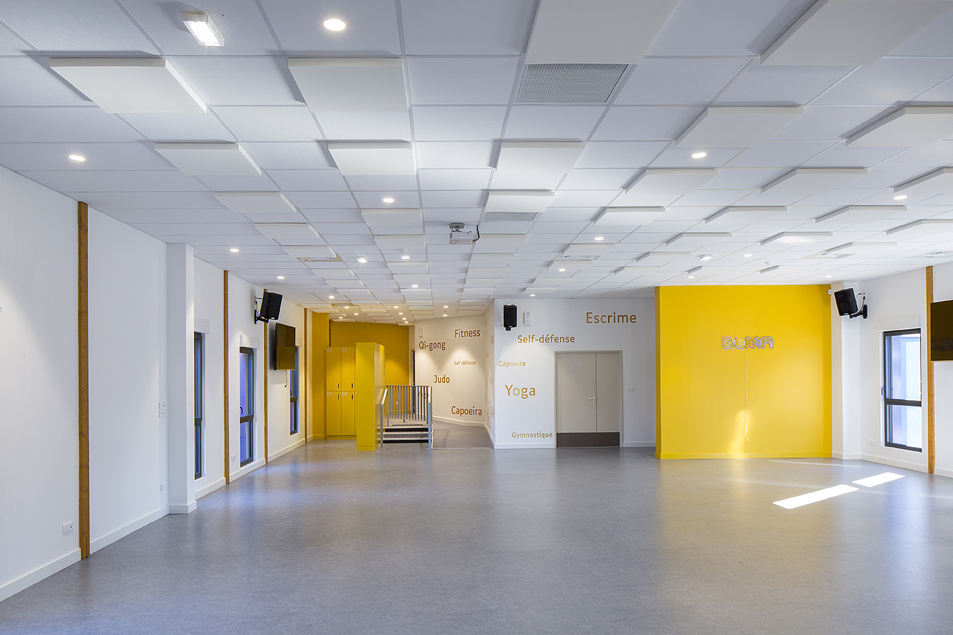 Extension of the Sports Hall by NBJ architects - Architizer