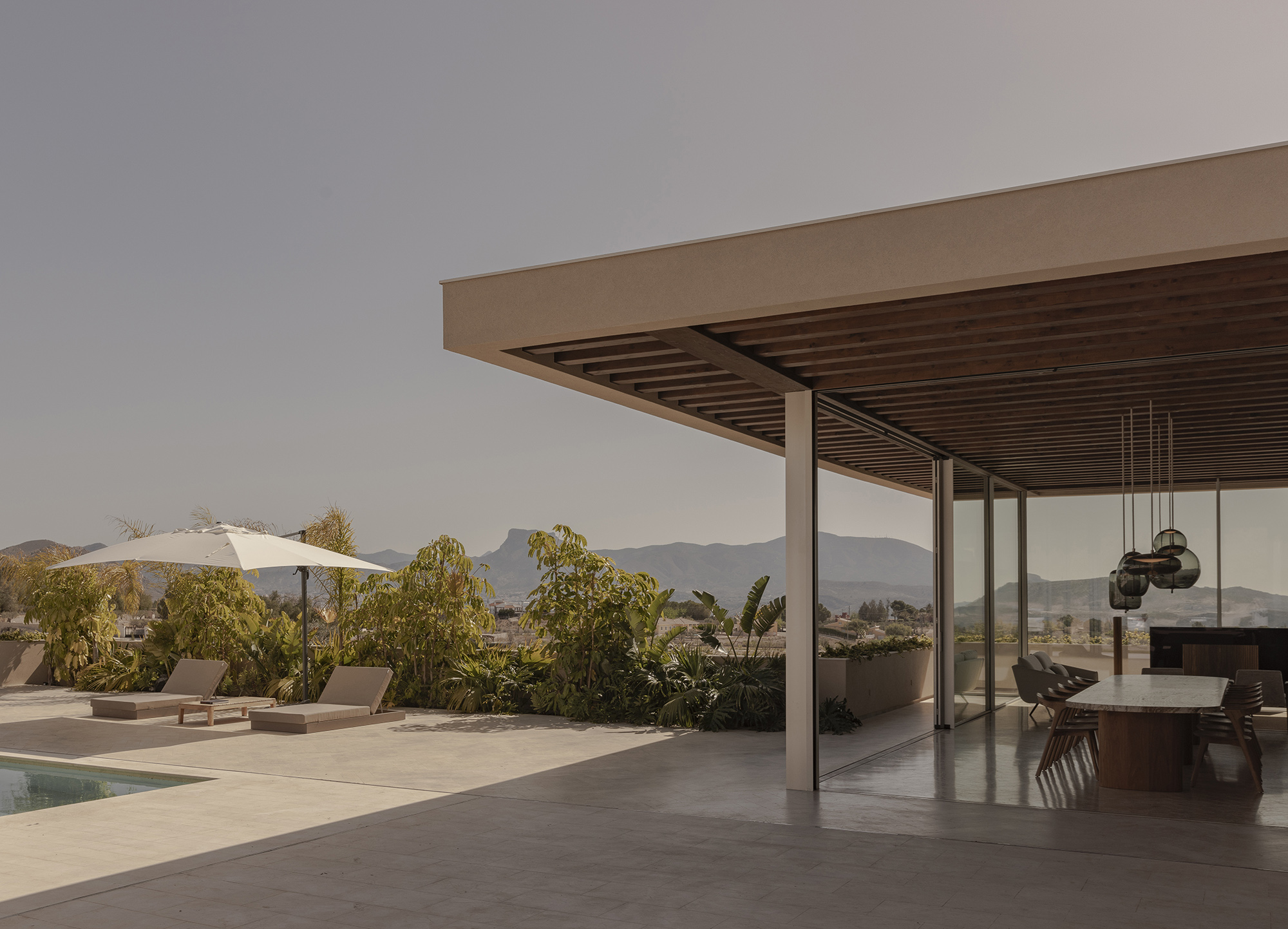 PAVILION AT THE PEDRERA by Pablo Muñoz Payá Arquitectos - Architizer