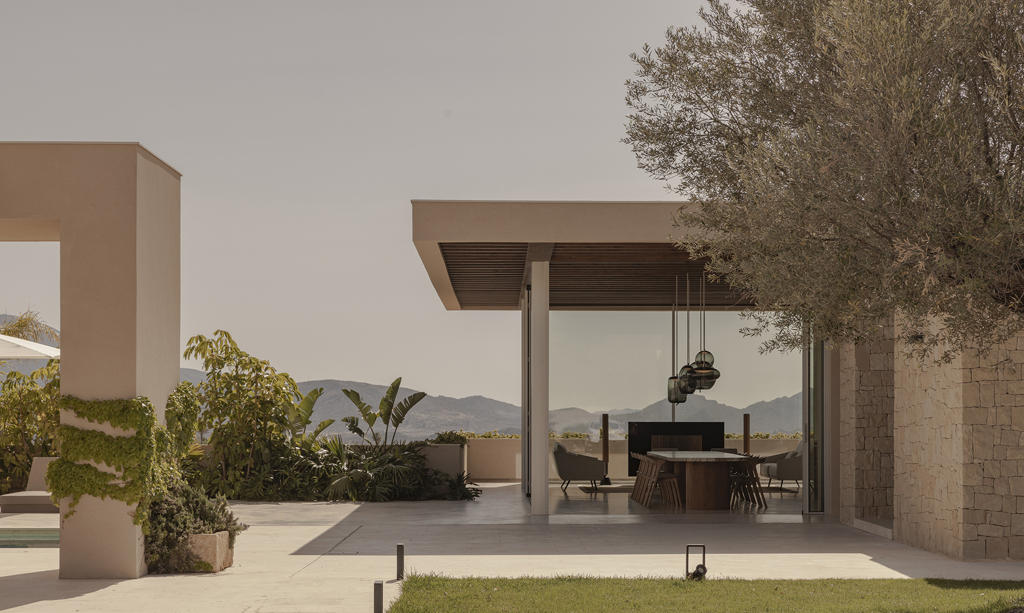 PAVILION AT THE PEDRERA by Pablo Muñoz Payá Arquitectos - Architizer