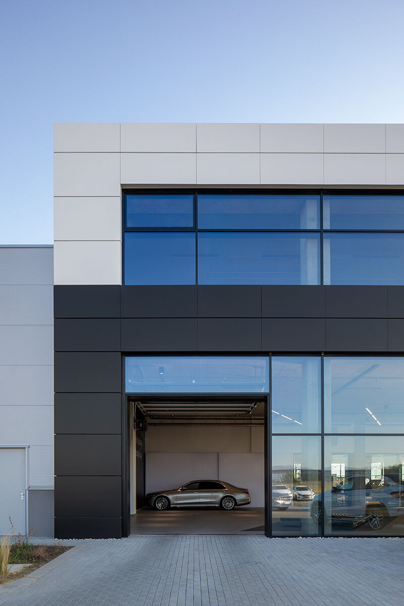 Mercedes Benz Showroom by IPA - Architecture and more - Architizer