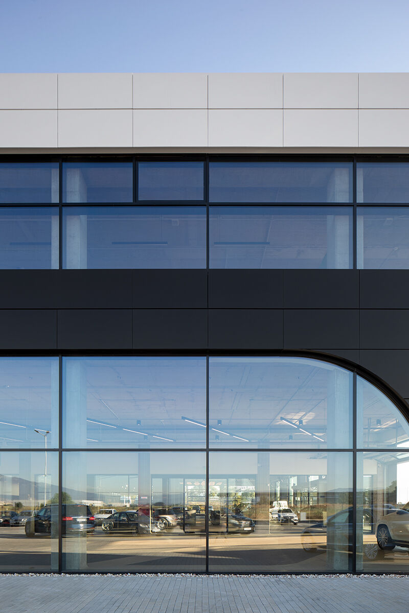 Mercedes Benz Showroom by IPA - Architecture and more - Architizer
