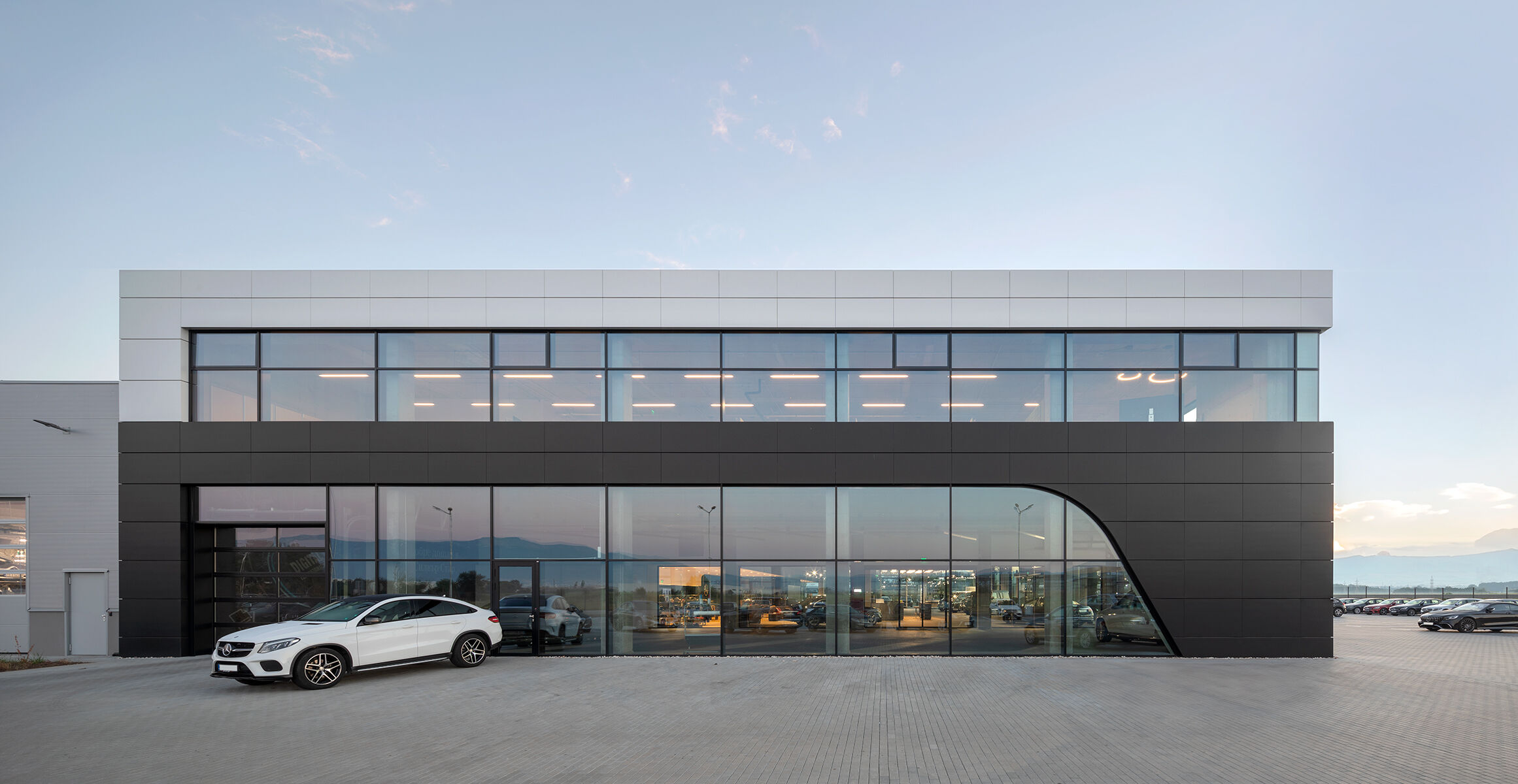 Mercedes Benz Showroom by IPA - Architecture and more - Architizer
