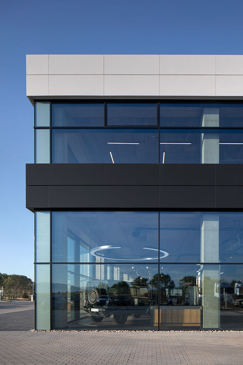 Mercedes Benz Showroom by IPA - Architecture and more - Architizer