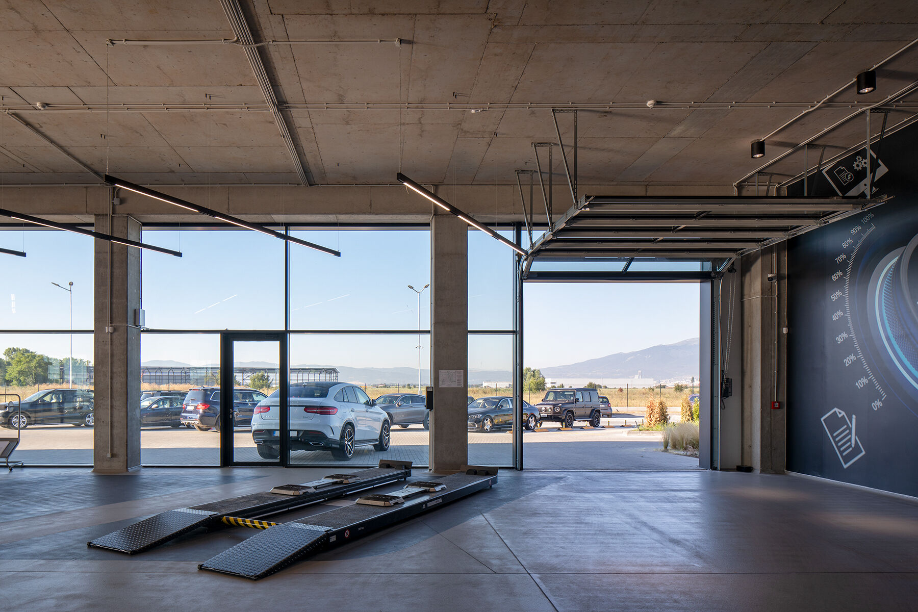 Mercedes Benz Showroom by IPA - Architecture and more - Architizer