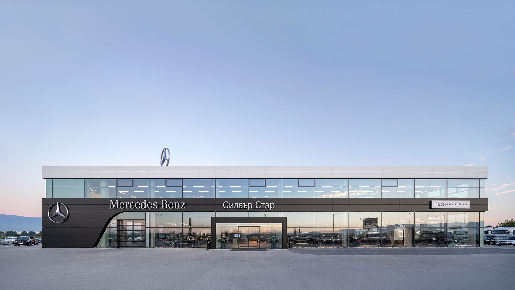 Mercedes Benz Showroom by IPA - Architecture and more - Architizer