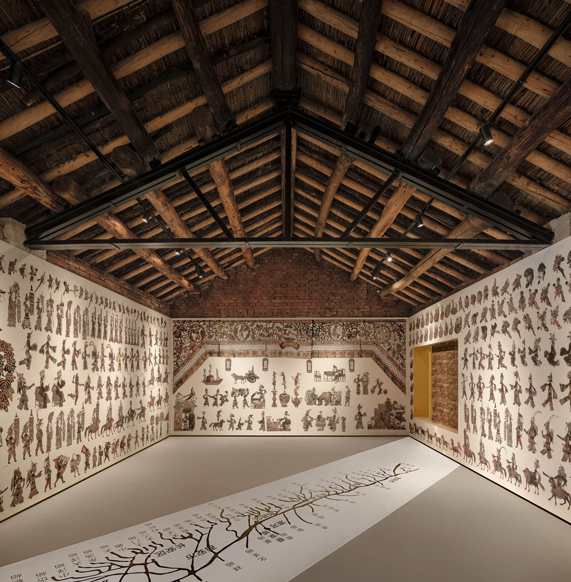 Streaming Light Exhibition Hall – Courtyard Renovation for the ...