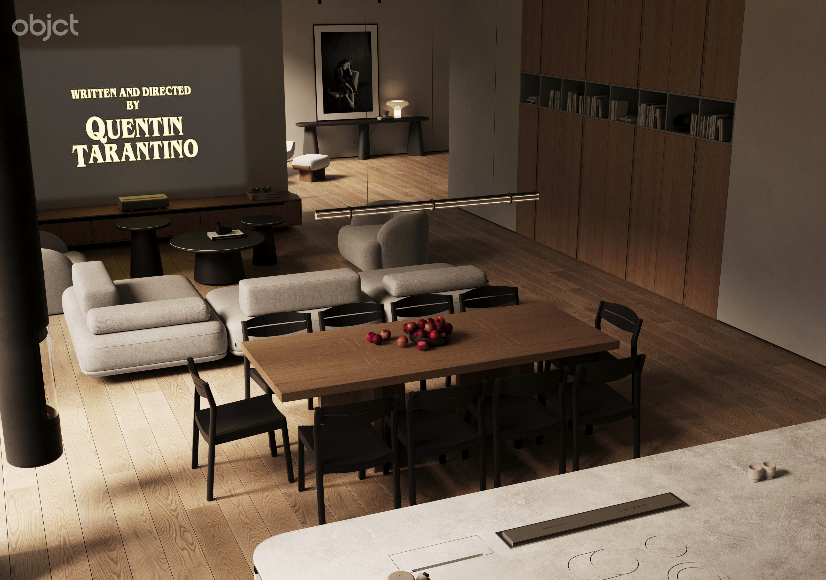 Interior design of a private house by Object - Architizer