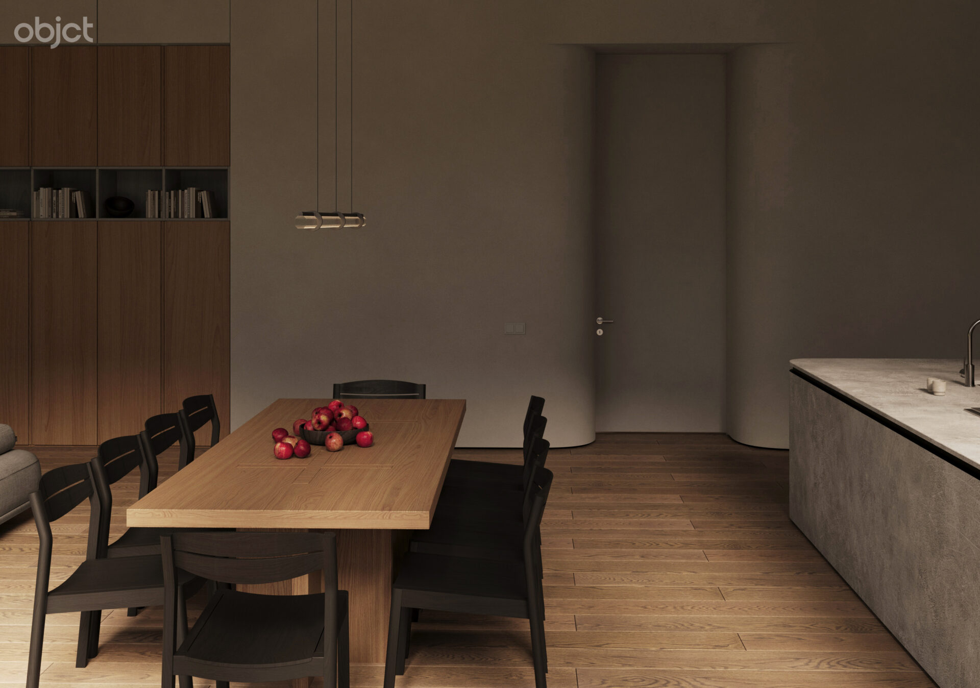 Interior design of a private house by Object - Architizer