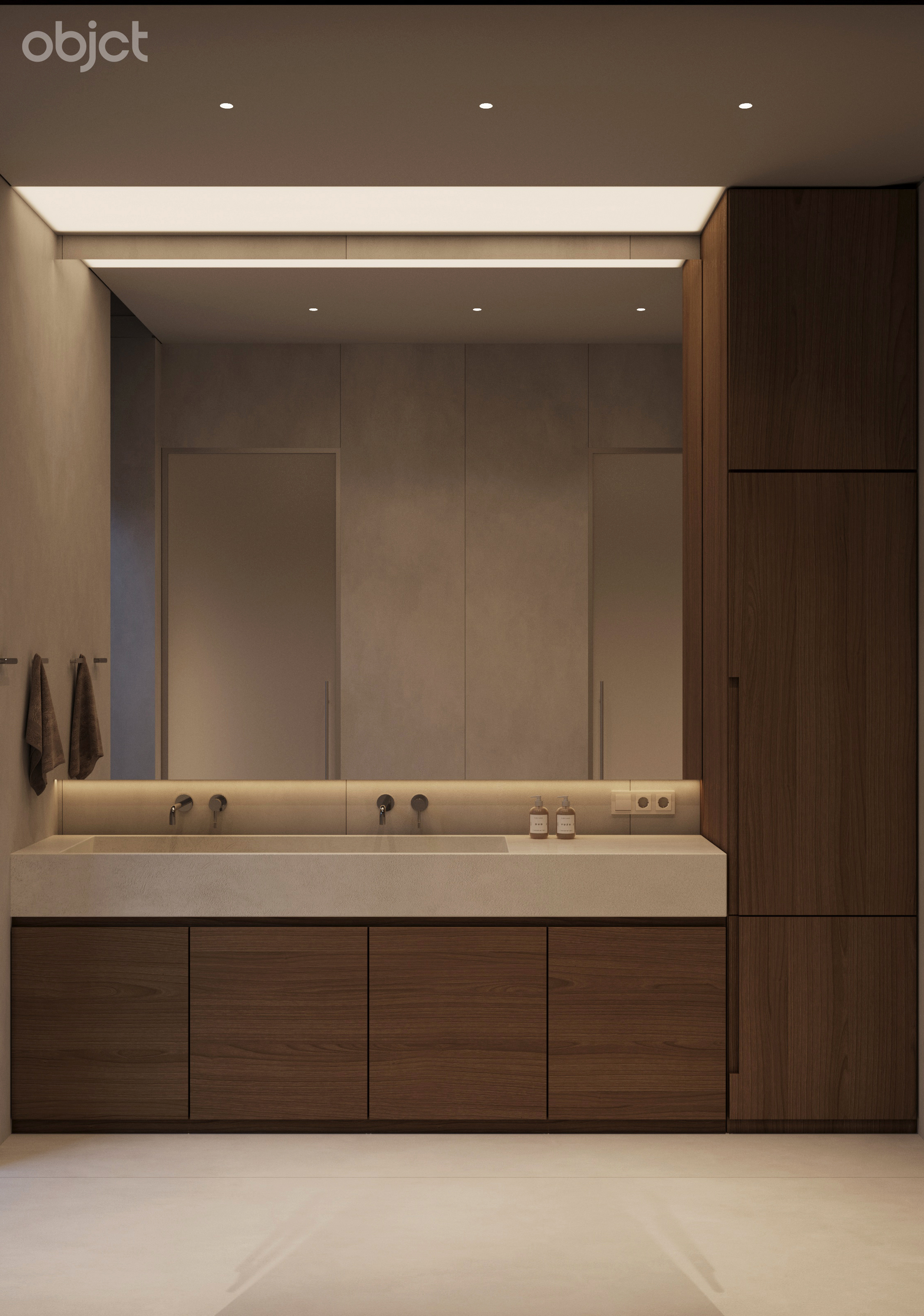 Interior design of a private house by Object - Architizer