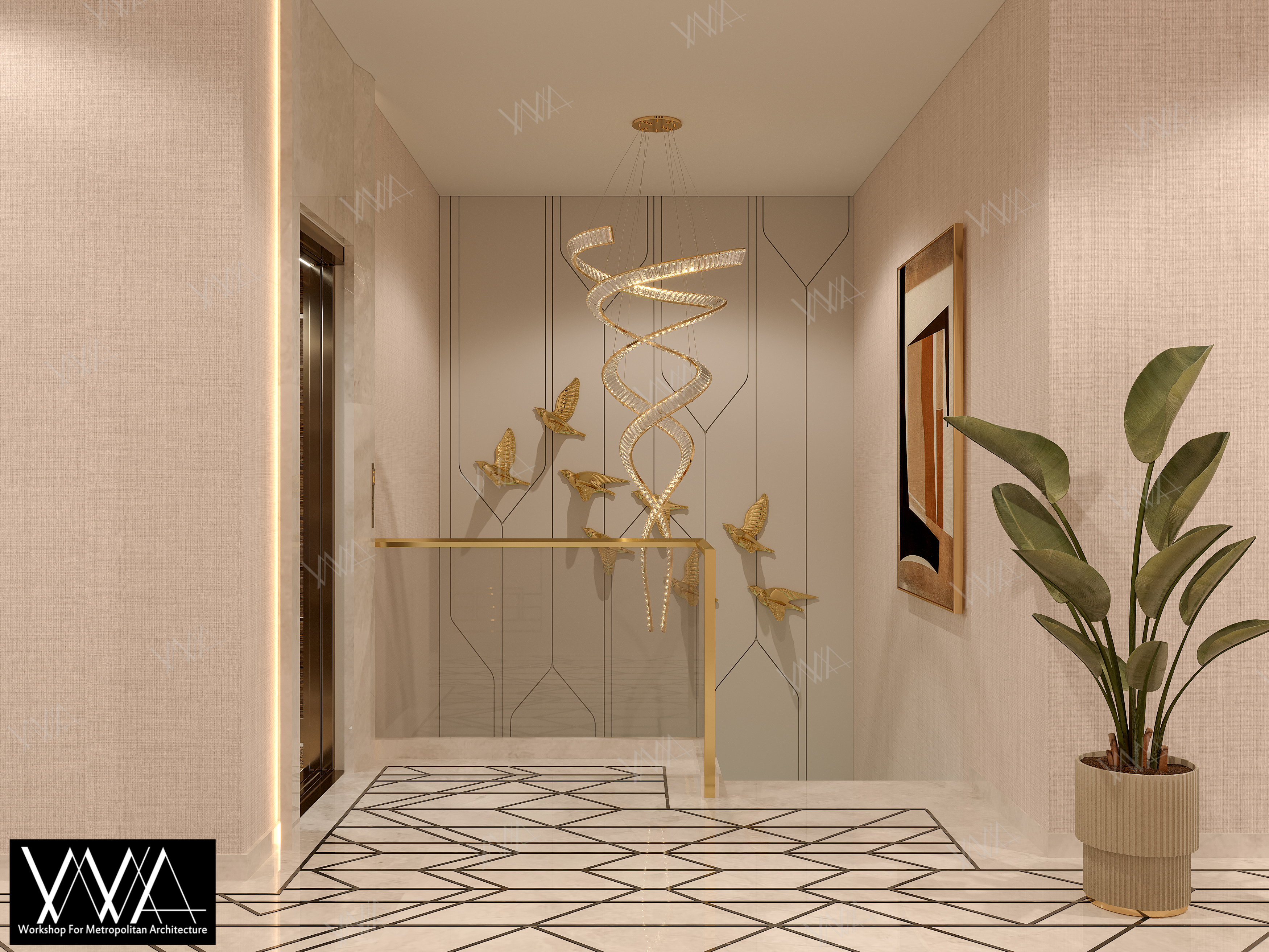 Idea 4256174: E-1 Vasant Vihar by Workshop for Metropolitan ...