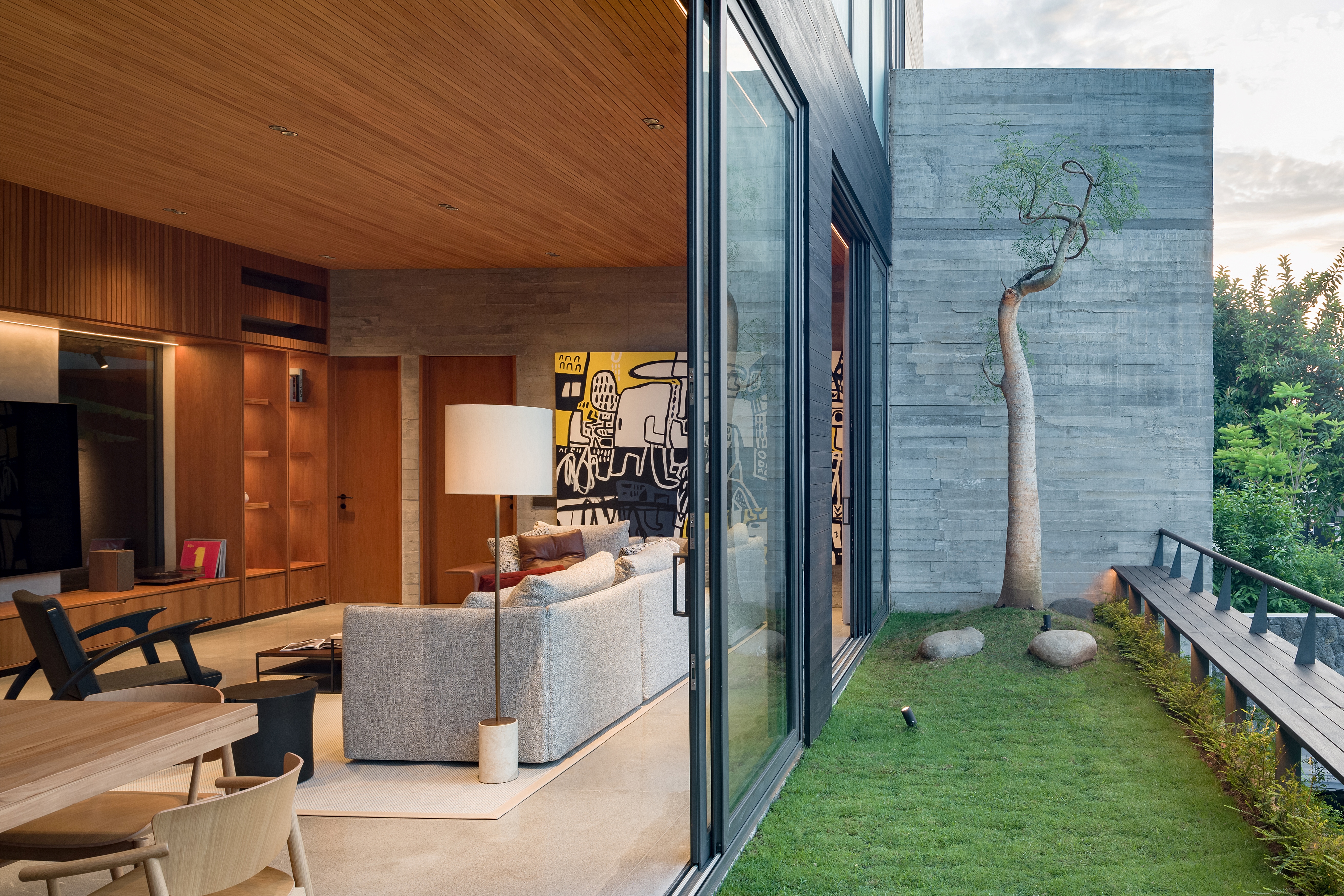 Projected Concrete House by Tamara Wibowo Architects - Architizer