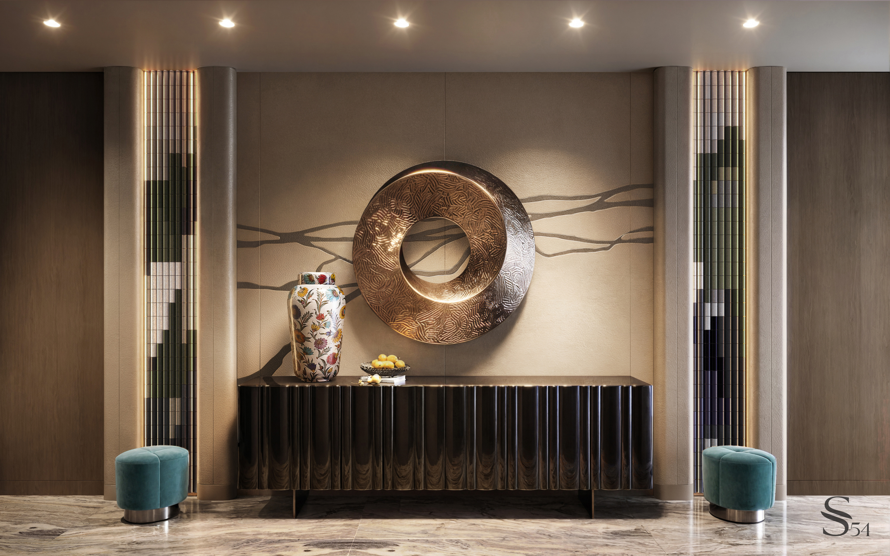Idea 4289553: INTERIOR DESIGN OF A LANDMARK APARTMENT IN NEW YORK by ...