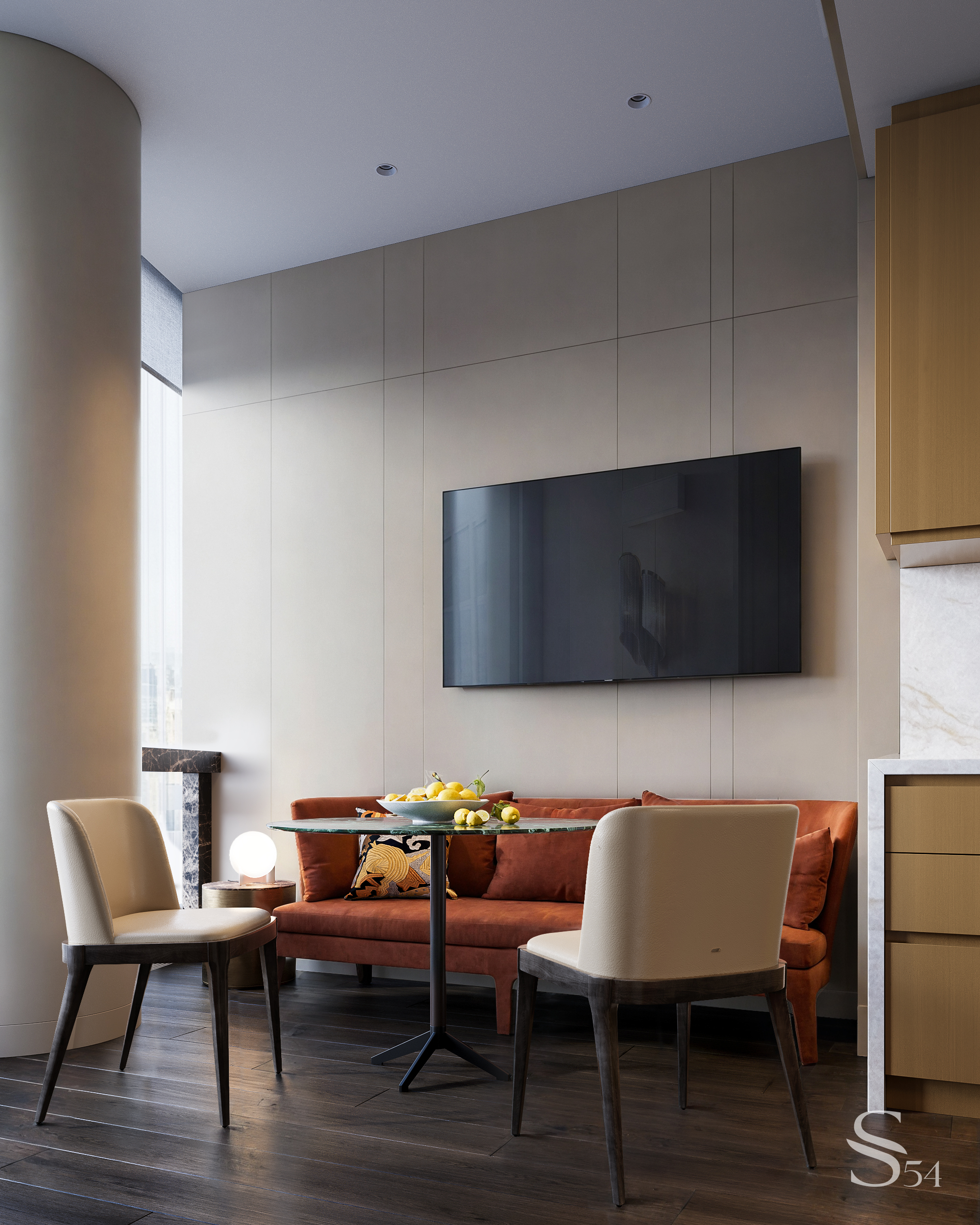 INTERIOR DESIGN OF A LANDMARK APARTMENT IN NEW YORK by Studia 54 ...