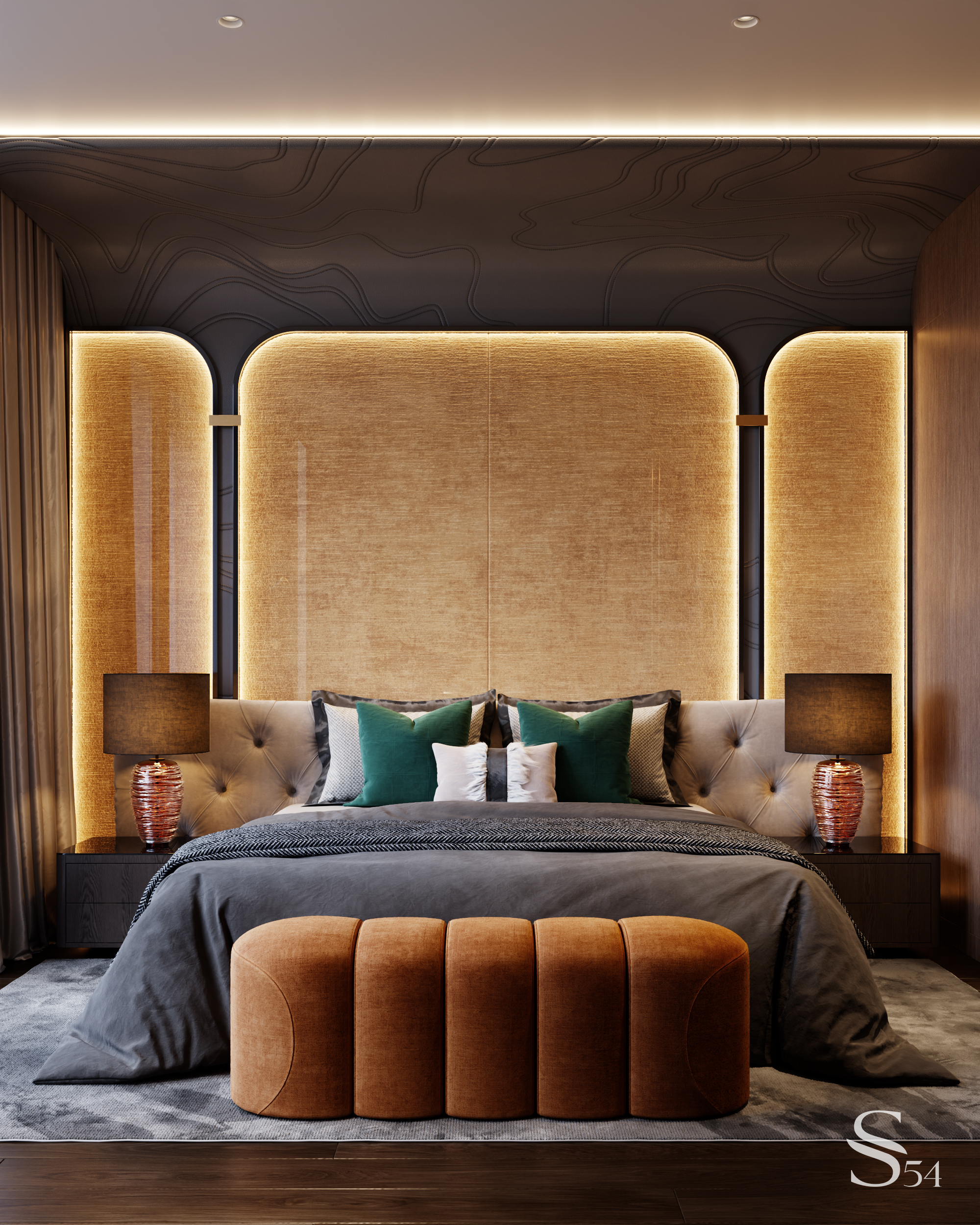 INTERIOR DESIGN OF A LANDMARK APARTMENT IN NEW YORK by Studia 54 ...