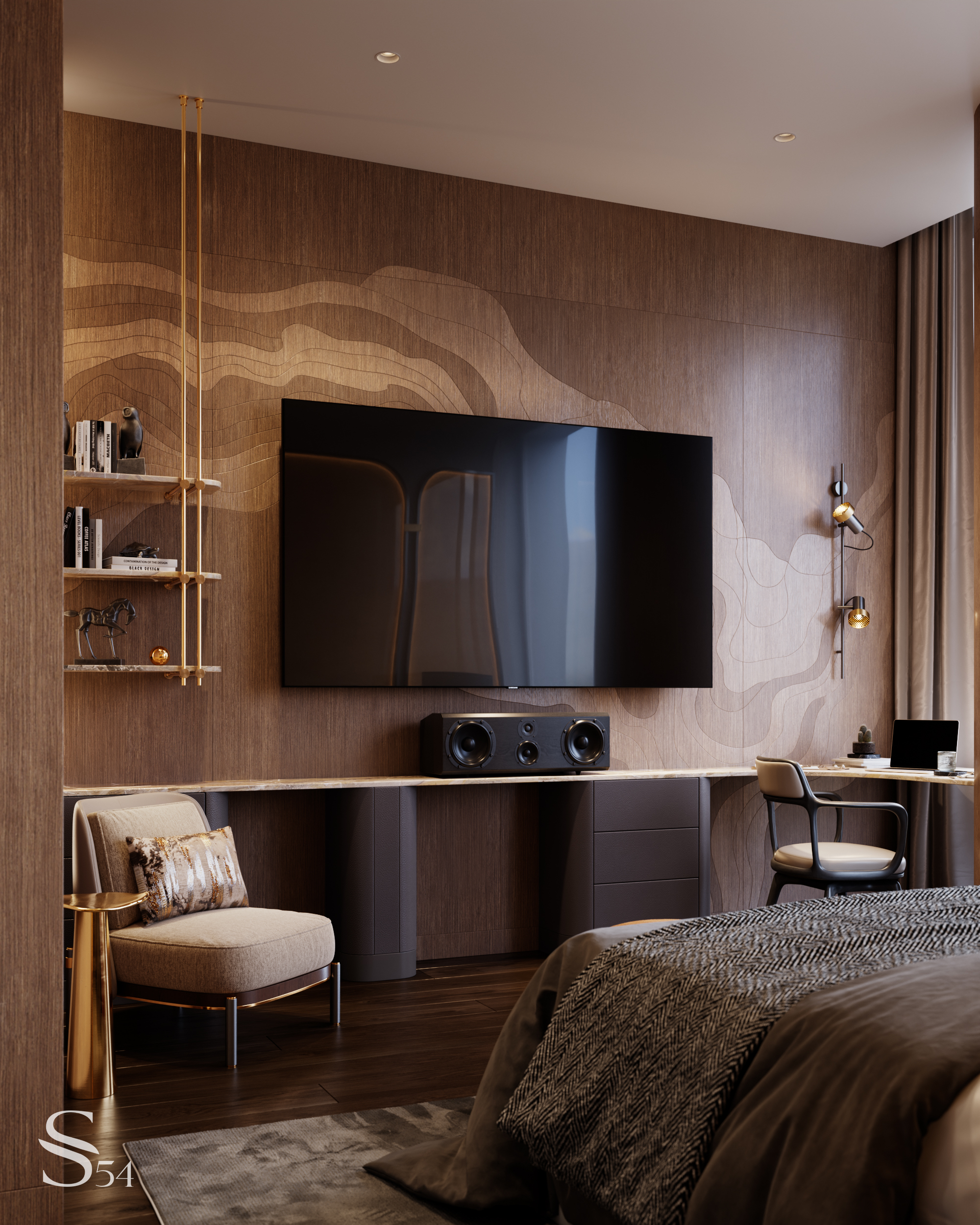 INTERIOR DESIGN OF A LANDMARK APARTMENT IN NEW YORK by Studia 54 ...