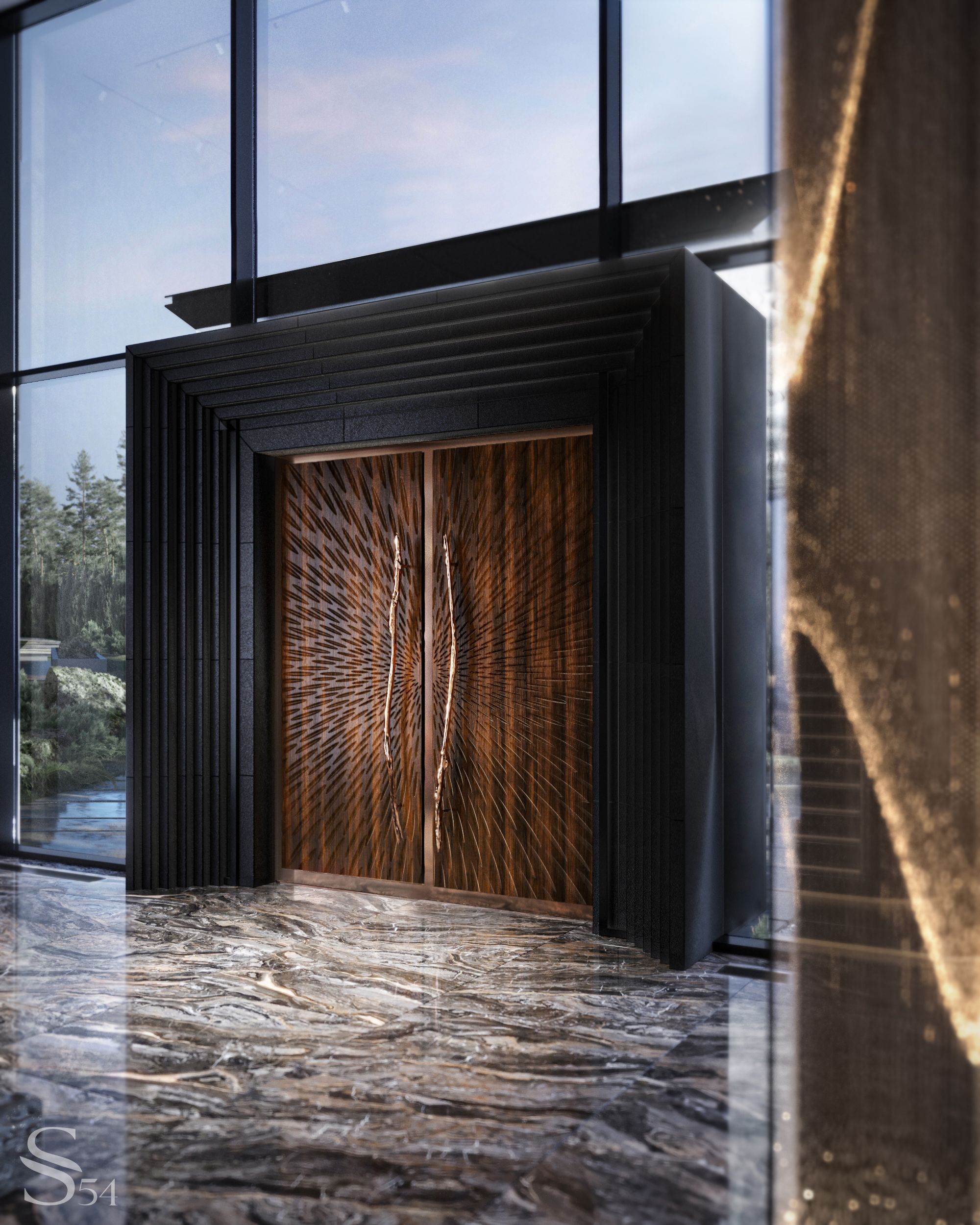 Interior of a large mansion in Rublevo by Studia 54 - Architizer