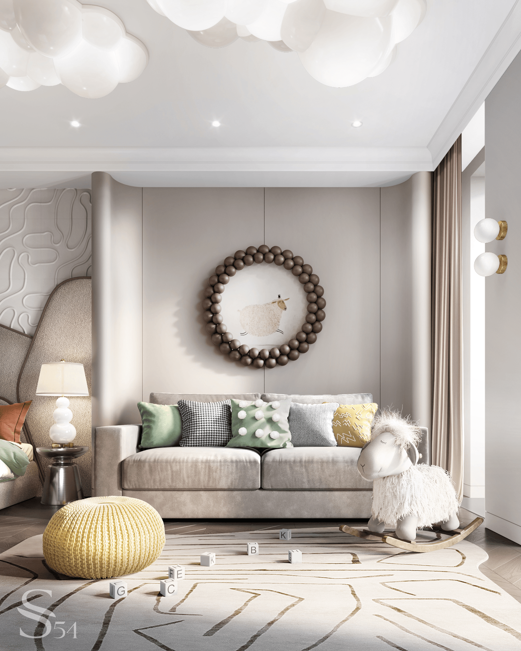 Modern apartment interior design in Moscow by Studia 54 - Architizer