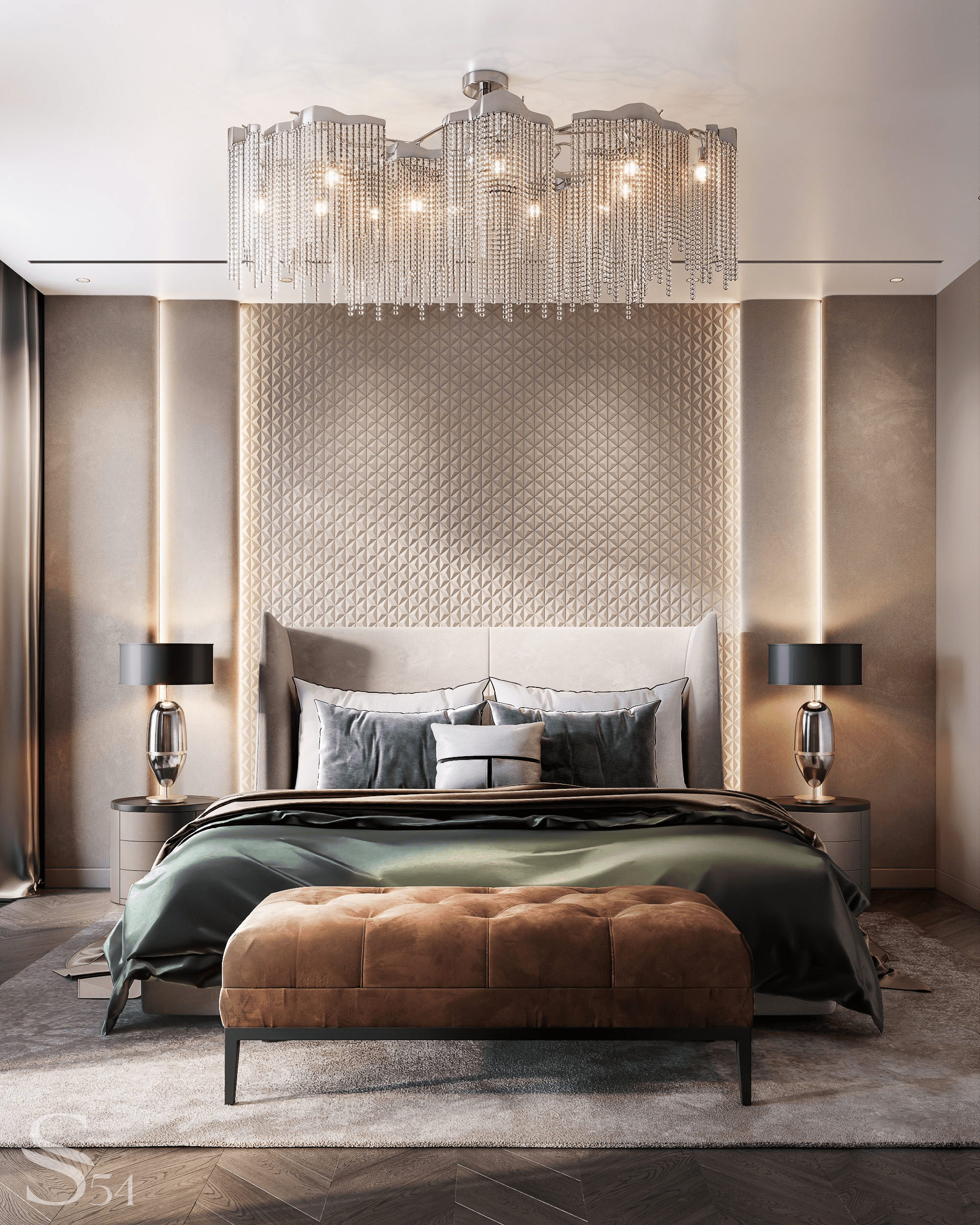 Modern apartment interior design in Moscow by Studia 54 - Architizer