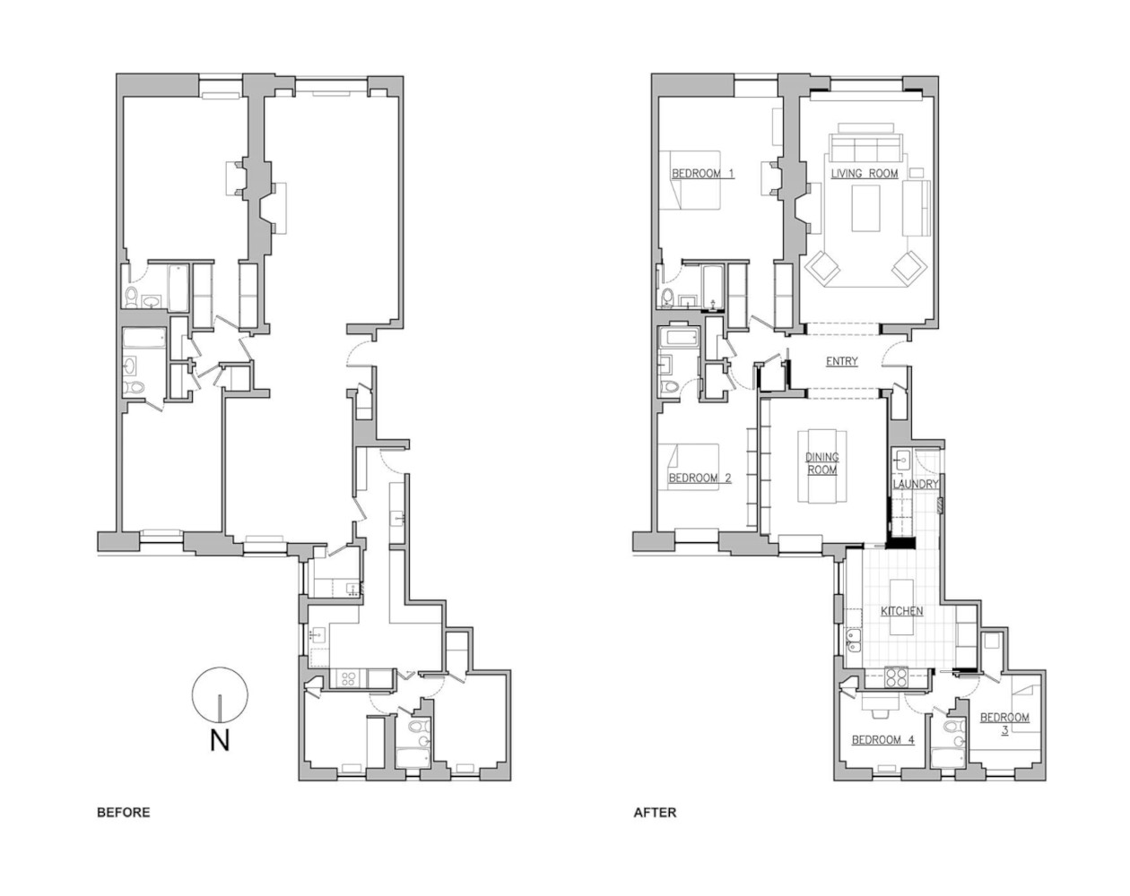 Beautiful view of Innovative Industrial Style Apartments In Upper East Side