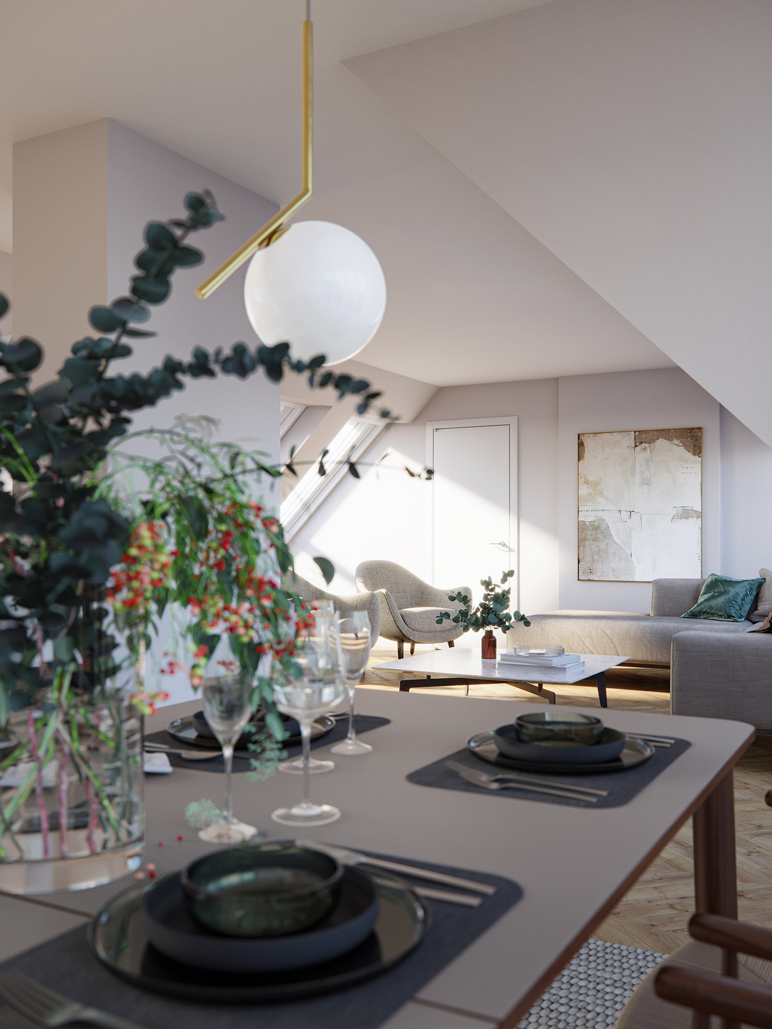 Euphoria | Interior 3D Visualization by VisEngine Digital Solutions ...