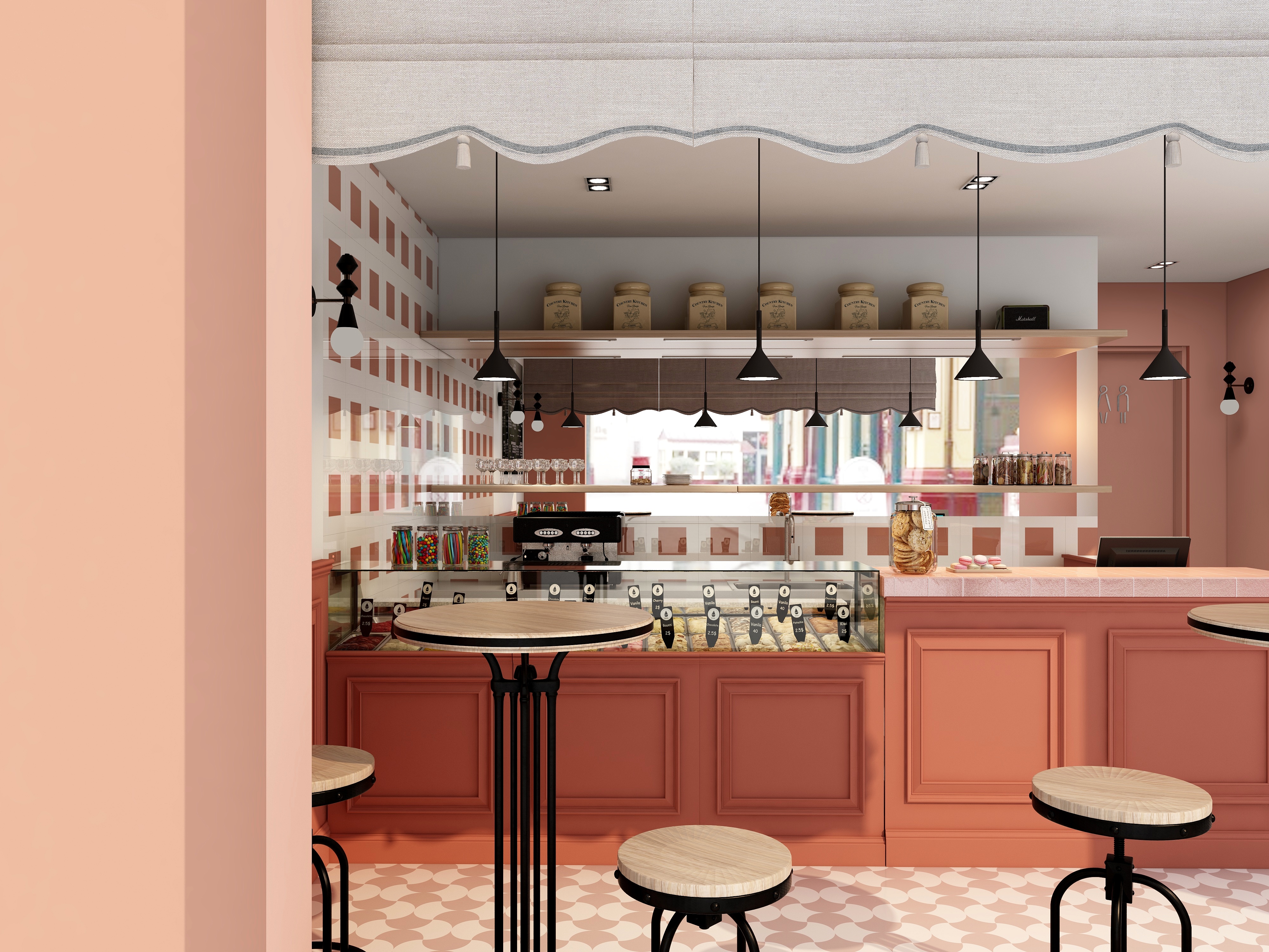 Ice Cream Shop by Host Interior Design - Architizer