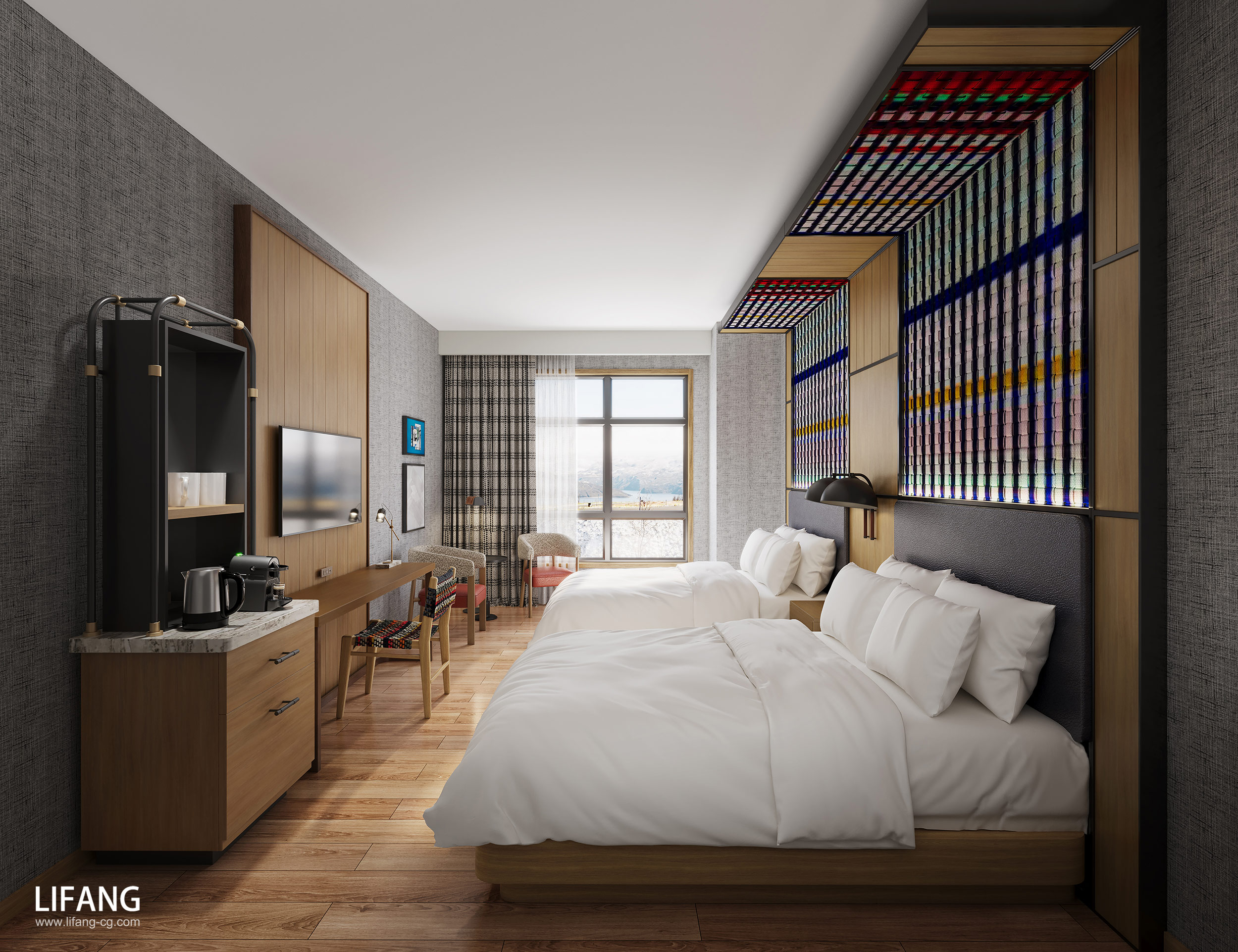 Interior renderings by Lifang Vision Technology Co., Ltd - Architizer