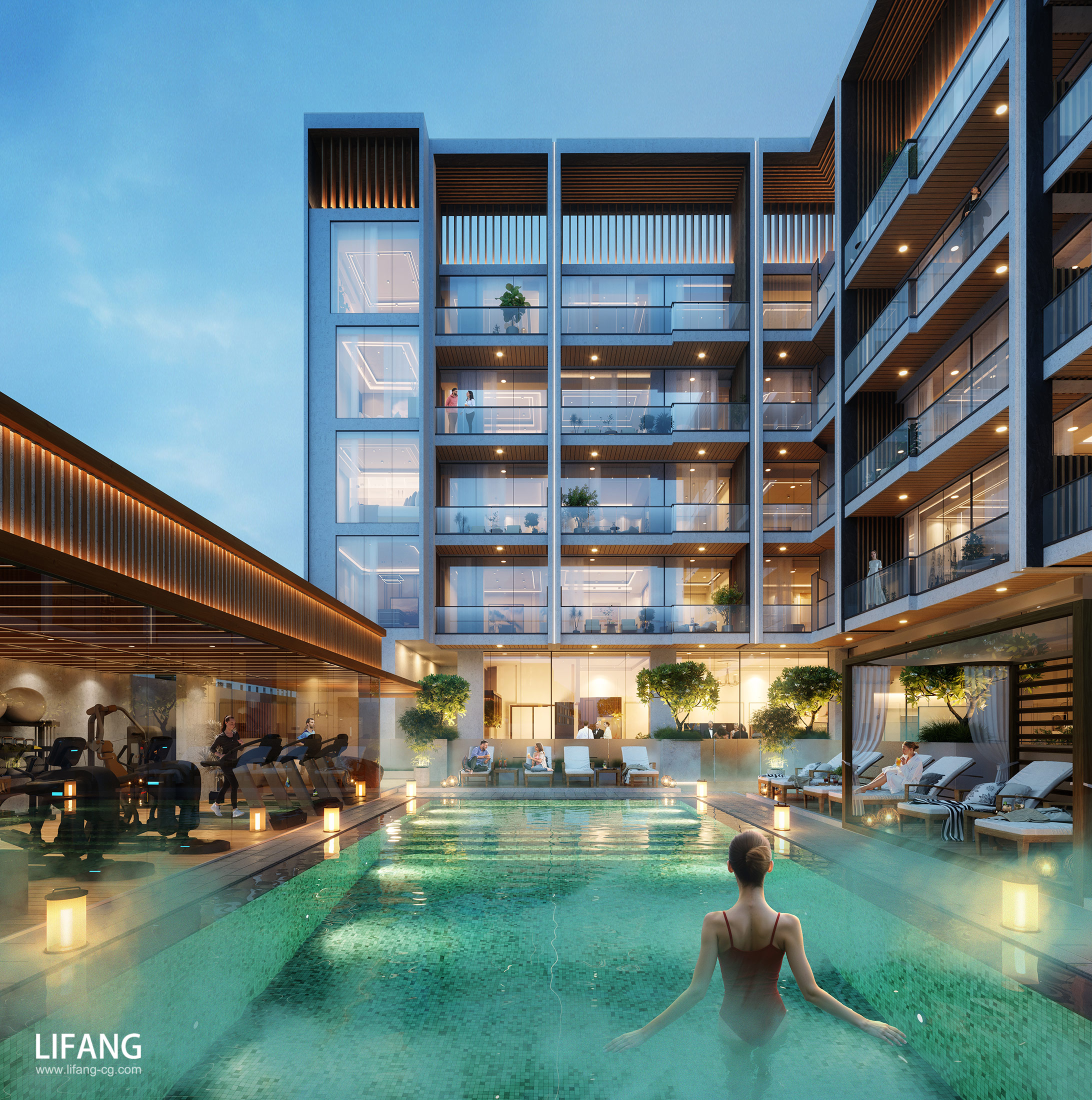Hotel Design renders by Lifang Vision by Lifang Vision Technology Co ...