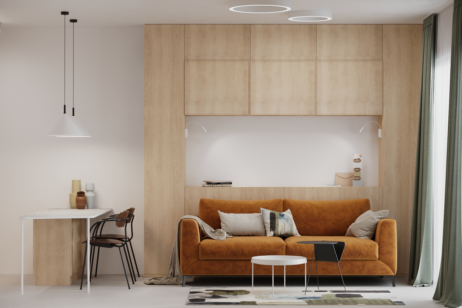 Starting apartment for young professionals by Urban Interior - Architizer