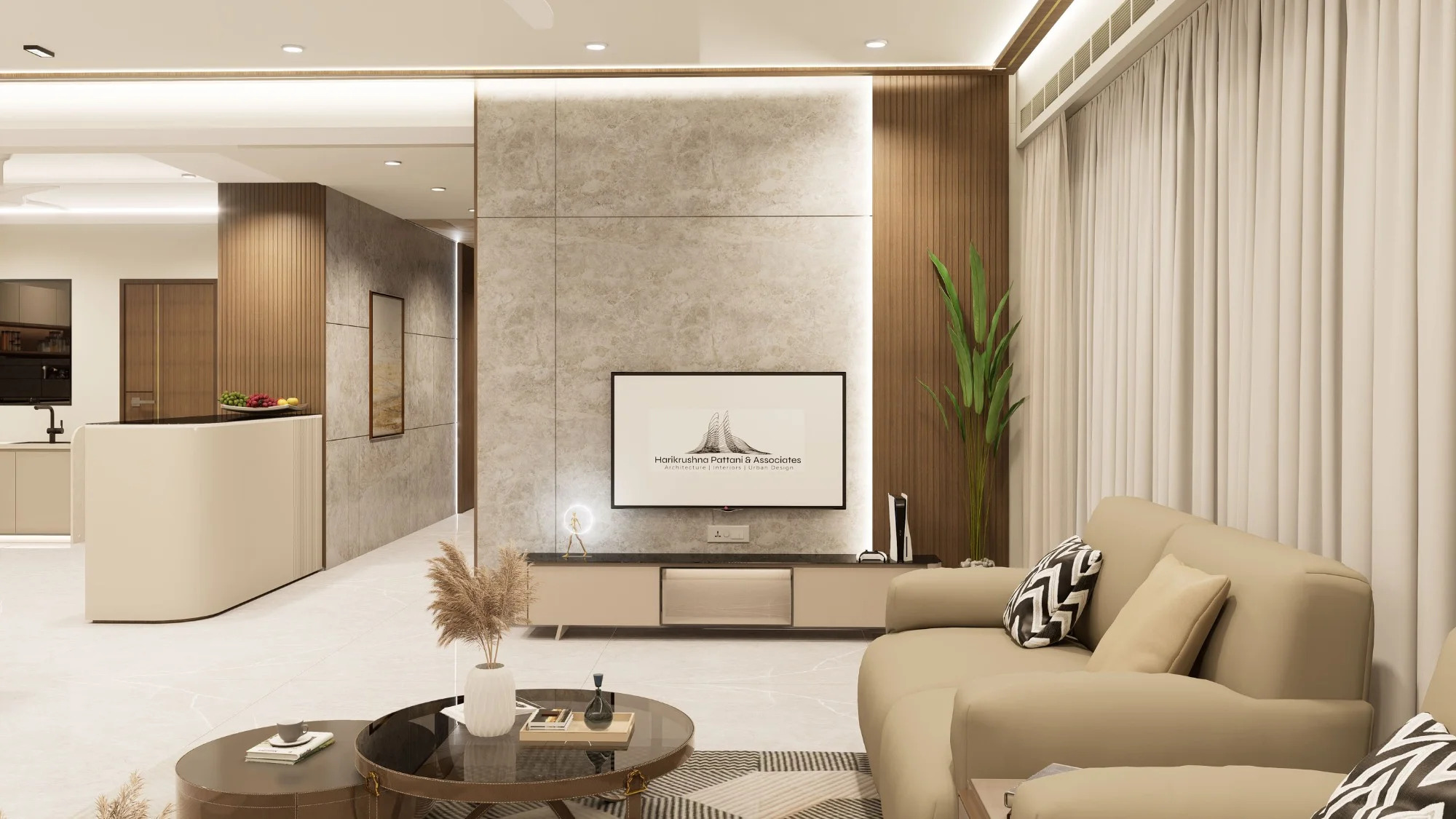 2400 Sq.Ft. Luxurious 4 BHK Interior Design in Nikol, Ahmedabad by ...