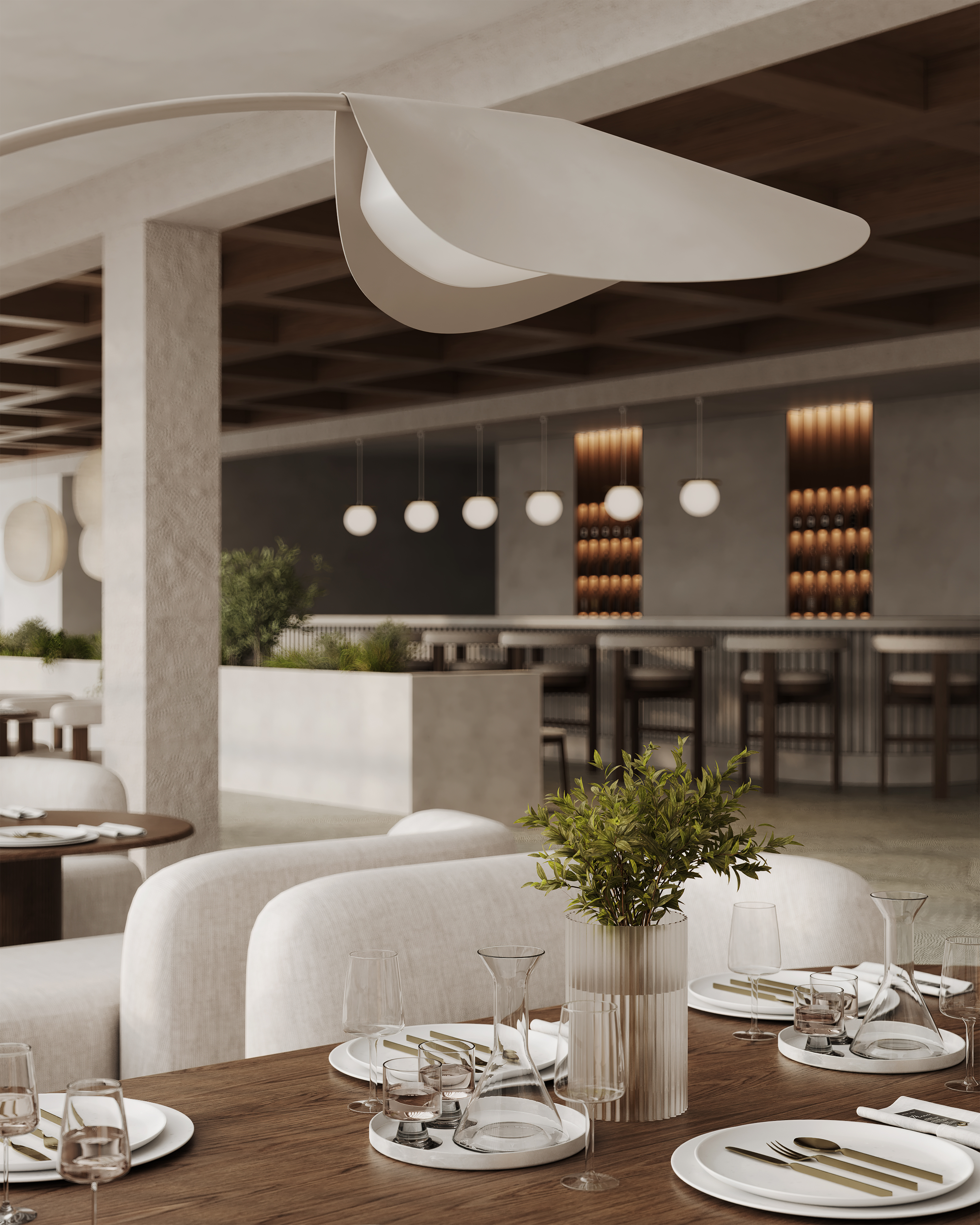 RESTAURANT ECO DESIGN by GENENSE - Architizer