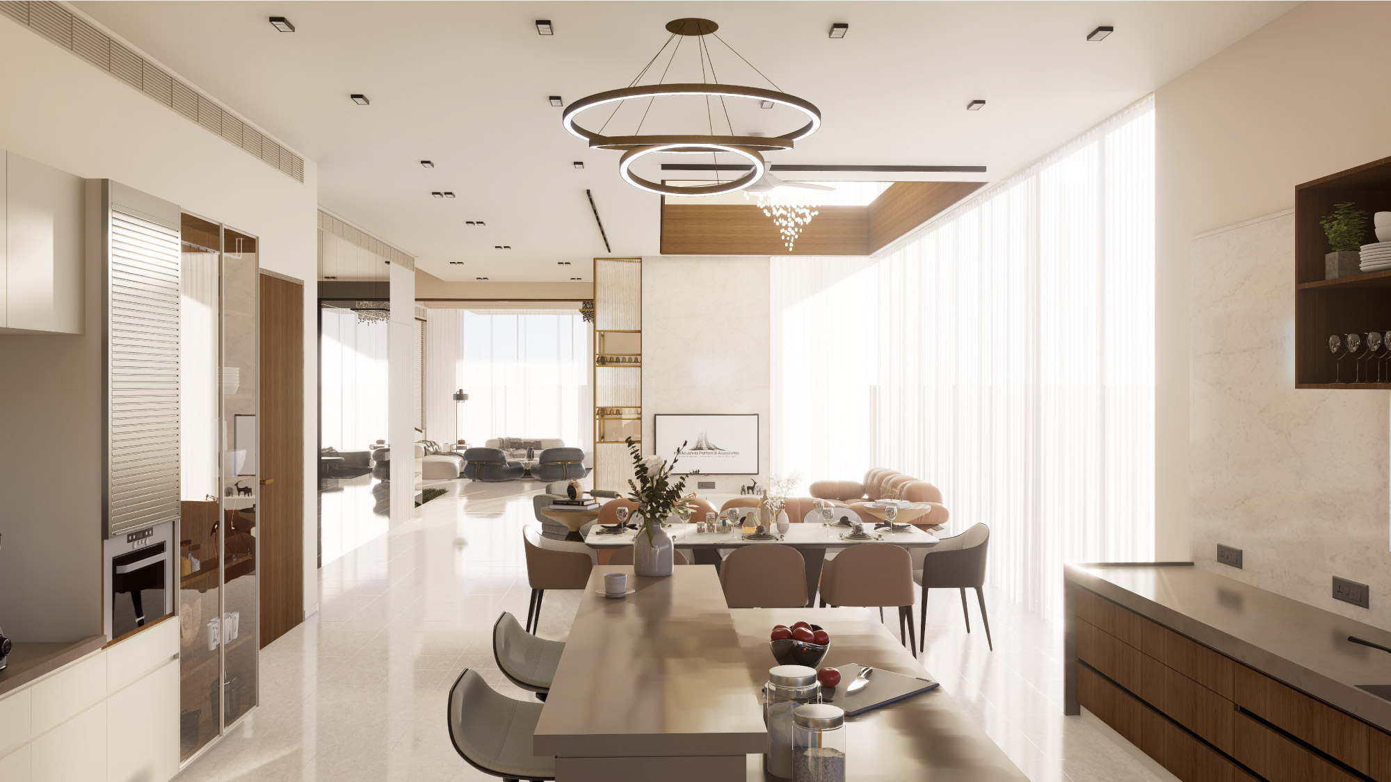6 BHK Villa Interior Design In Ahmedabad by Harikrushna Pattani ...