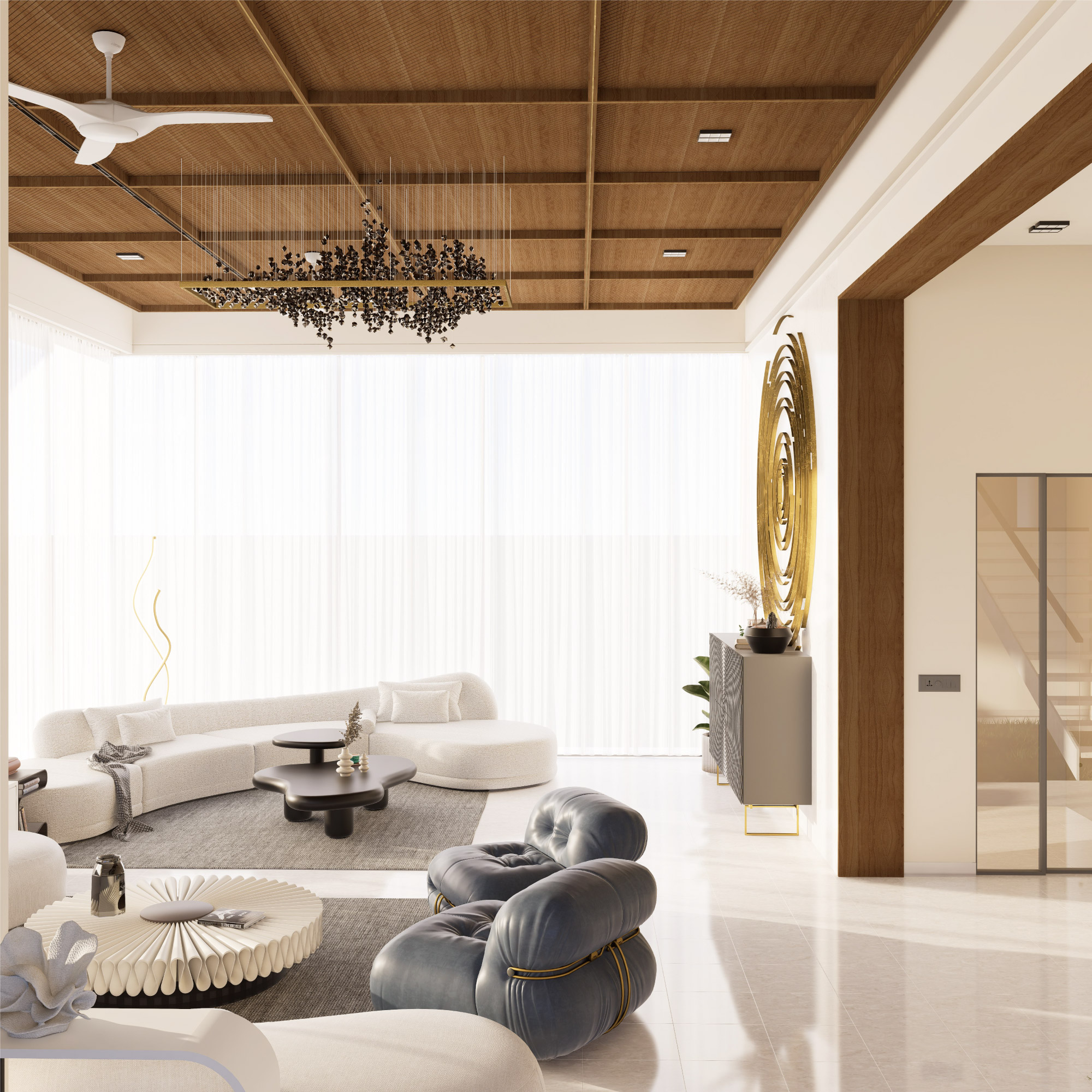 6 BHK Villa Interior Design In Ahmedabad by Harikrushna Pattani ...