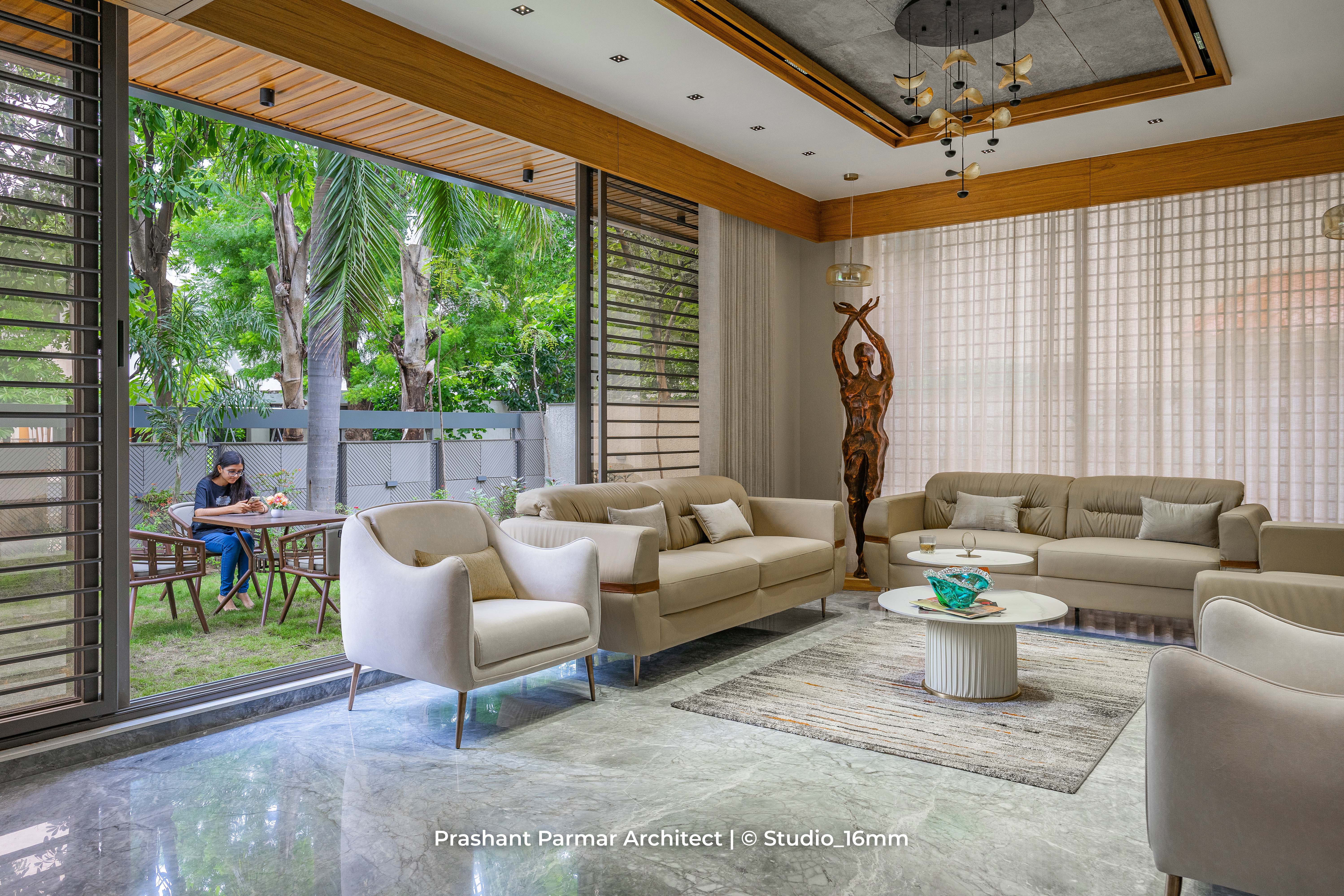 Bungalow at Satyagrah Chhavani by Prashant Parmar Architect | Shayona ...