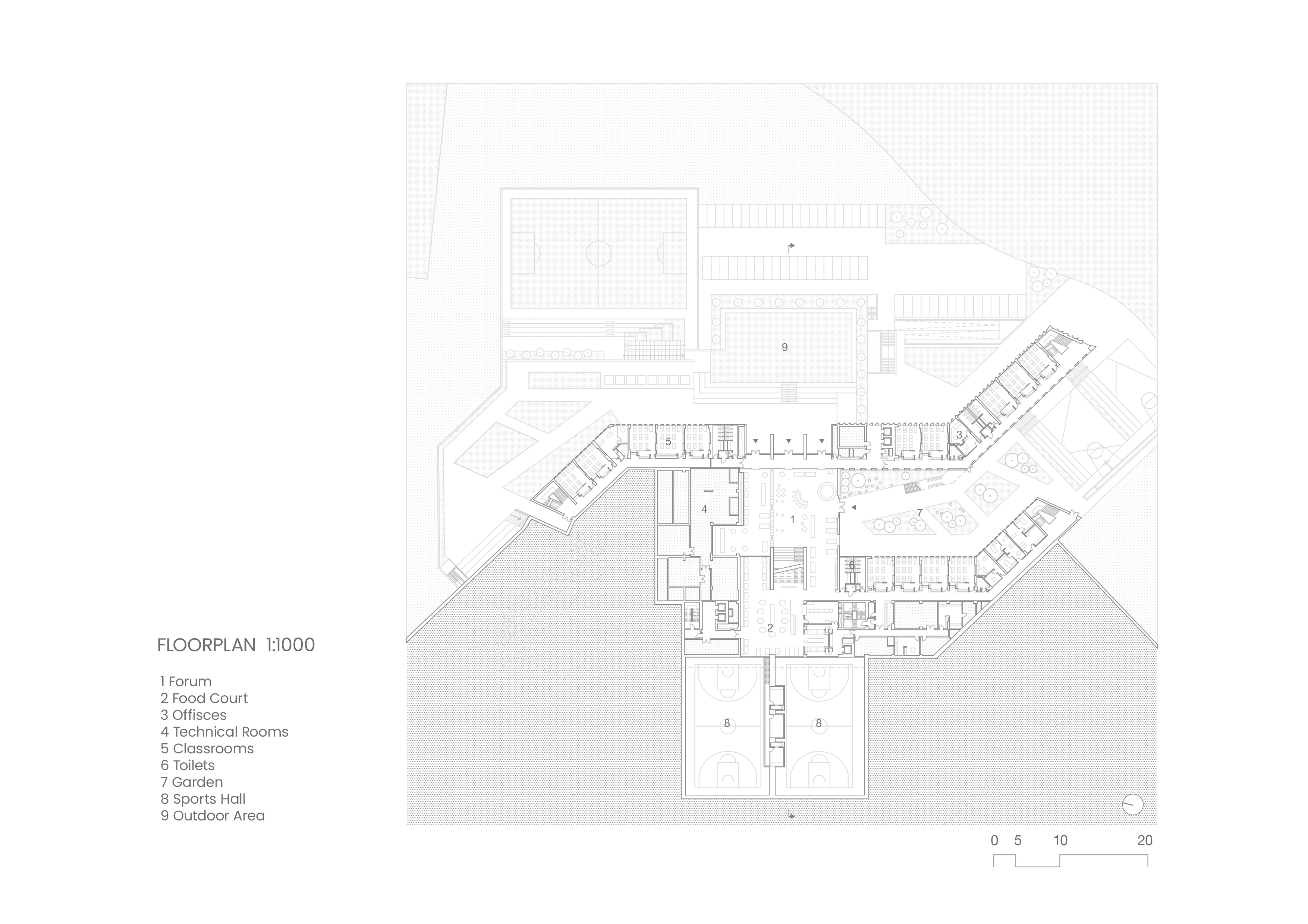 SEV Çekmeköy Campus Interior Design by KPM Kerem Piker Mimarlık ...