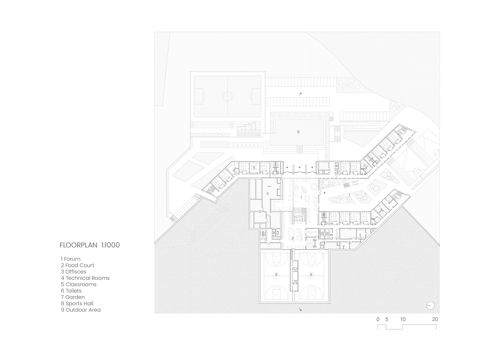 SEV Çekmeköy Campus Interior Design by KPM Kerem Piker Mimarlık ...