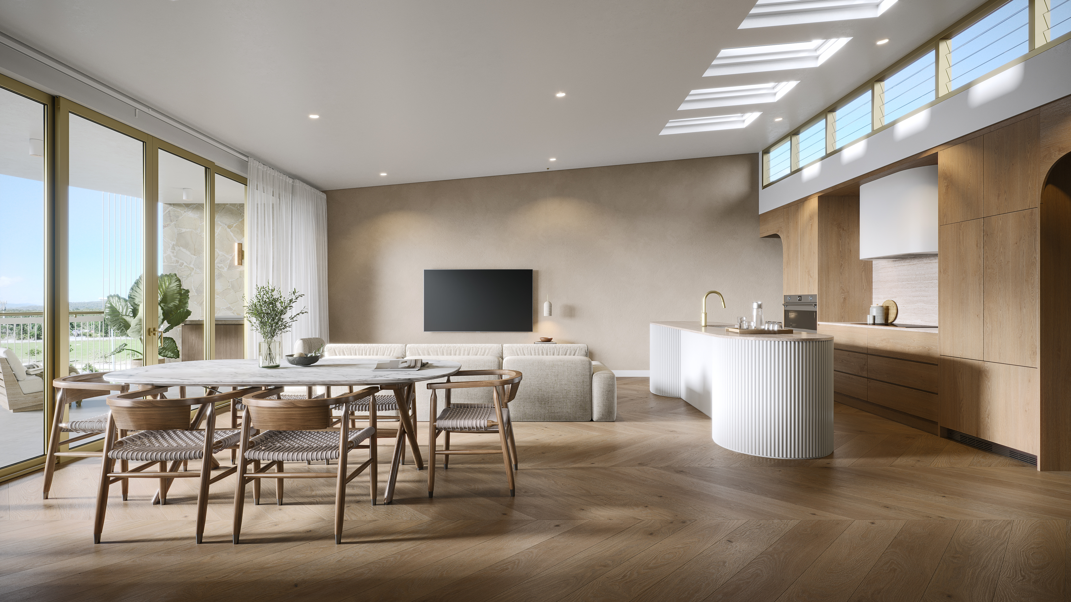Interior Visualization: Venetia Casuarina residential project in ...