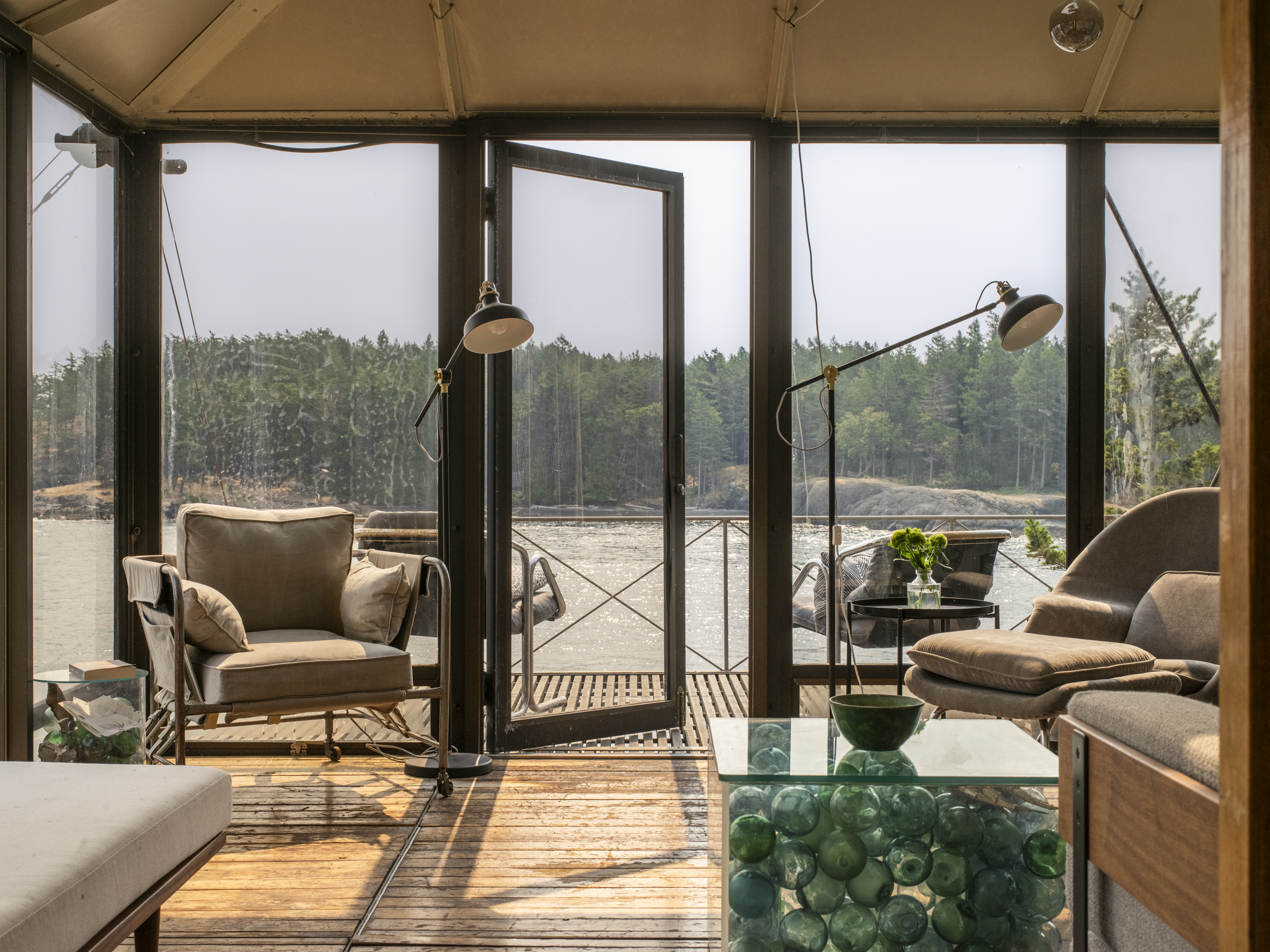 Picture of Camp Ever Happy Off-Grid Renovation by McLennan Design | Bainbridge ...