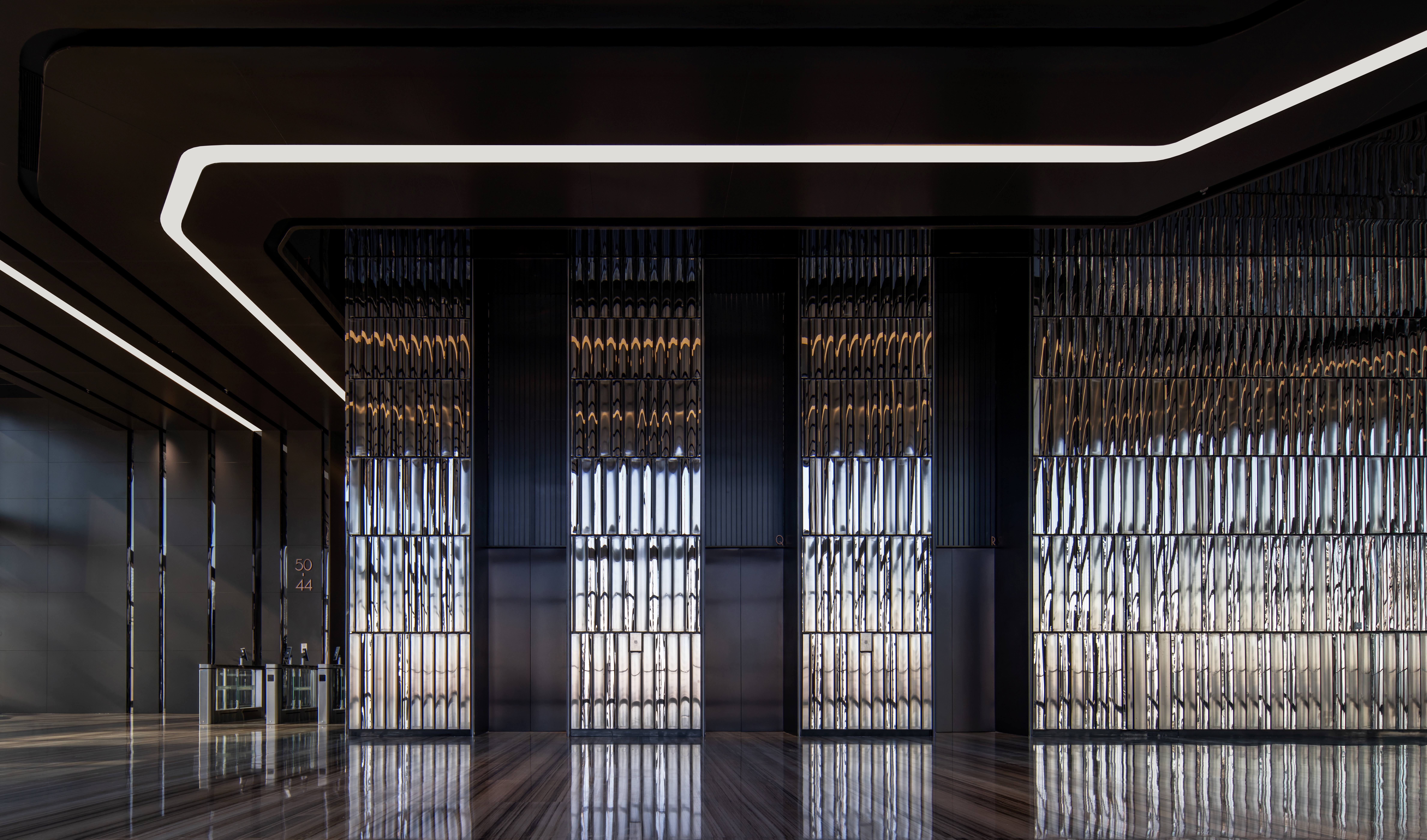Jinan Ping An Financial Center Interior Design by NIKKEN SEKKEI LTD ...