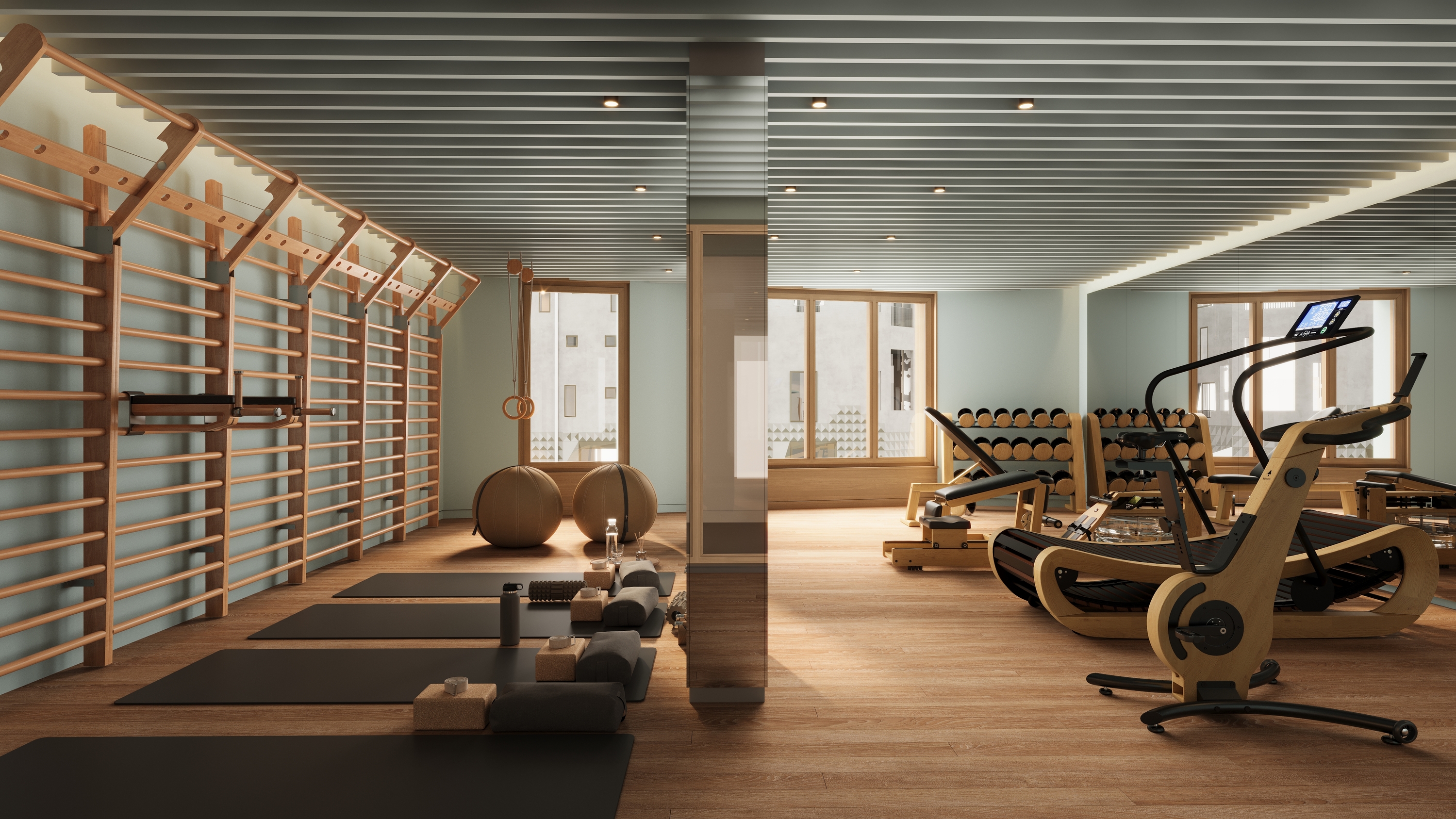 Interior visualization of La Forêt Alpine residences by Render Vision ...