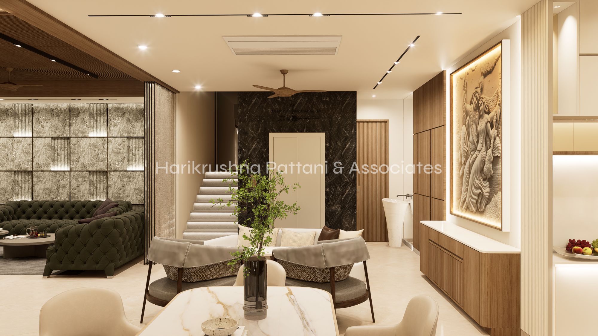 Luxury 4BHK Interior Design In Ahmedabad by Harikrushna Pattani ...