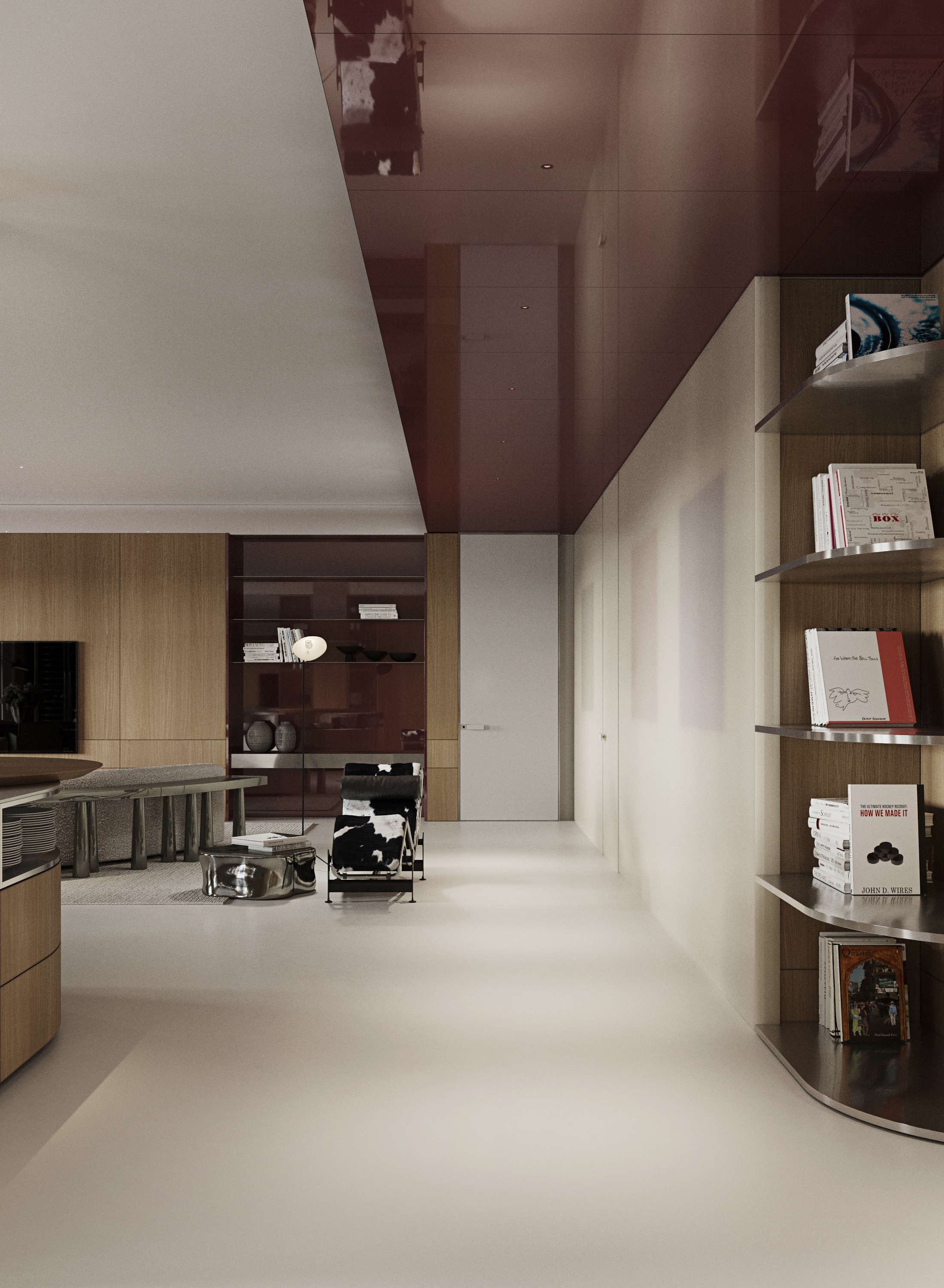 Stylish Apartment with Wine Accents by SNOB Architects - Architizer