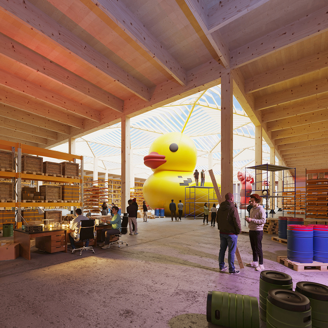 Nested Arc, Creative Community no. 1 by Form4 Architecture - Architizer